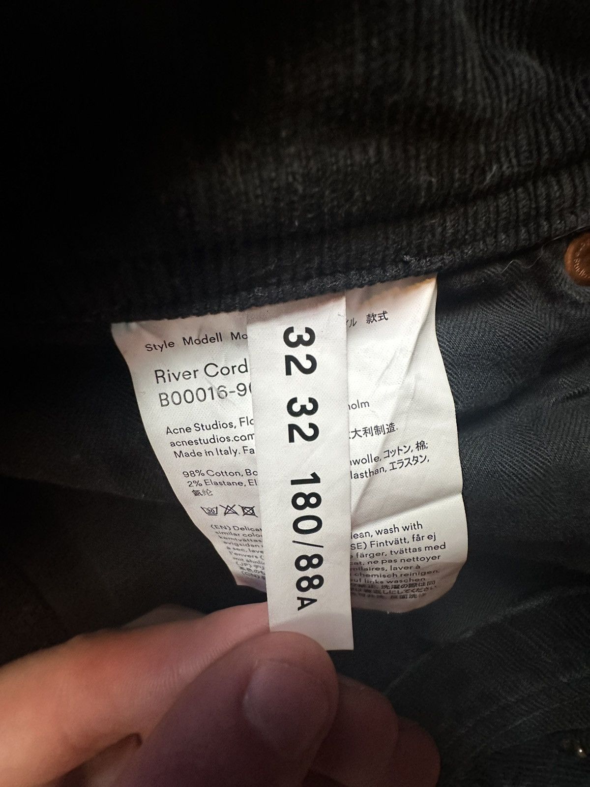 Acne Studios Acne Studios Corduroy Pants Size US 32 / EU 48 - 7 Thumbnail