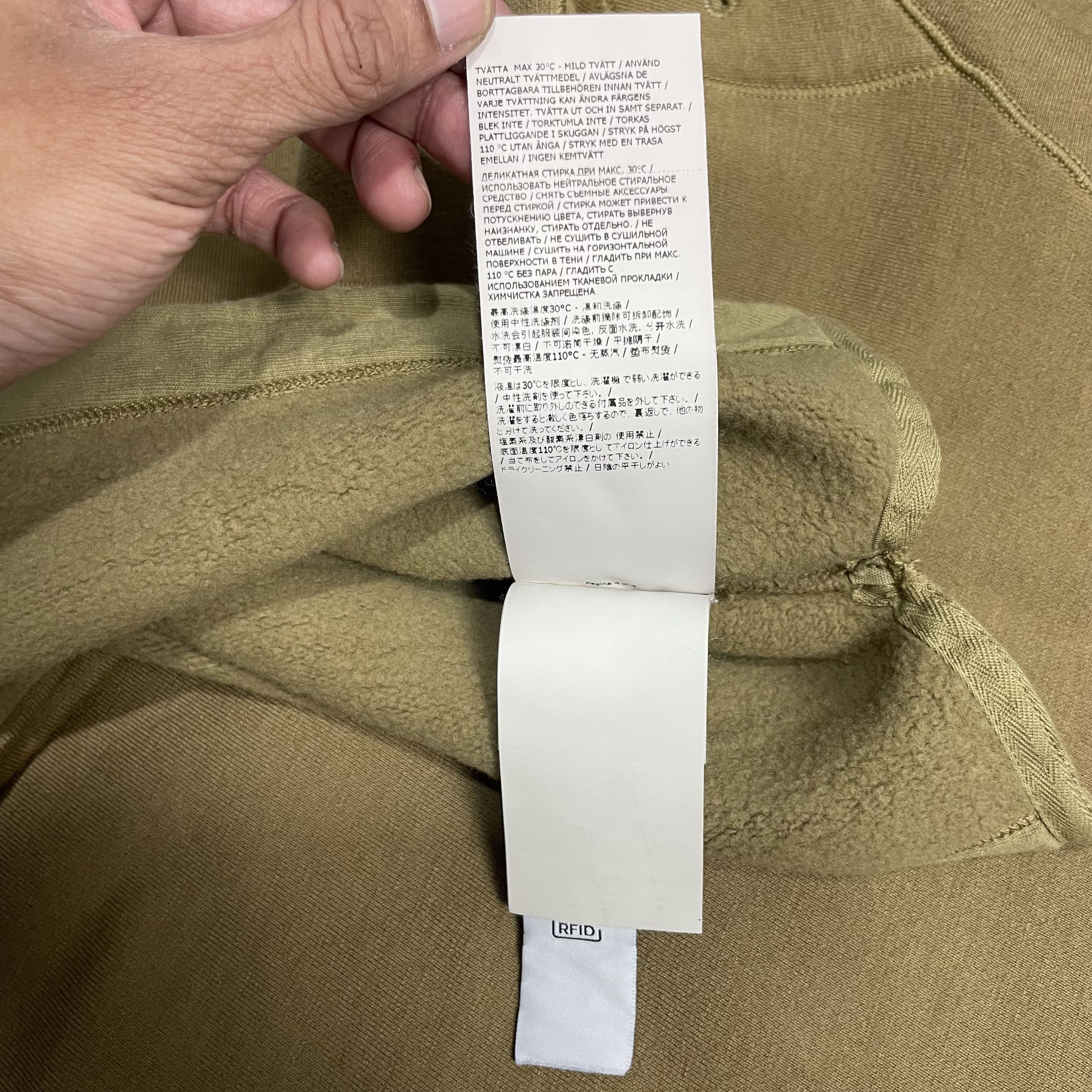 Stone Island STONE ISLAND GHOST PIECE CREWNECK BROWN Size US L / EU 52-54 / 3 - 11 Thumbnail