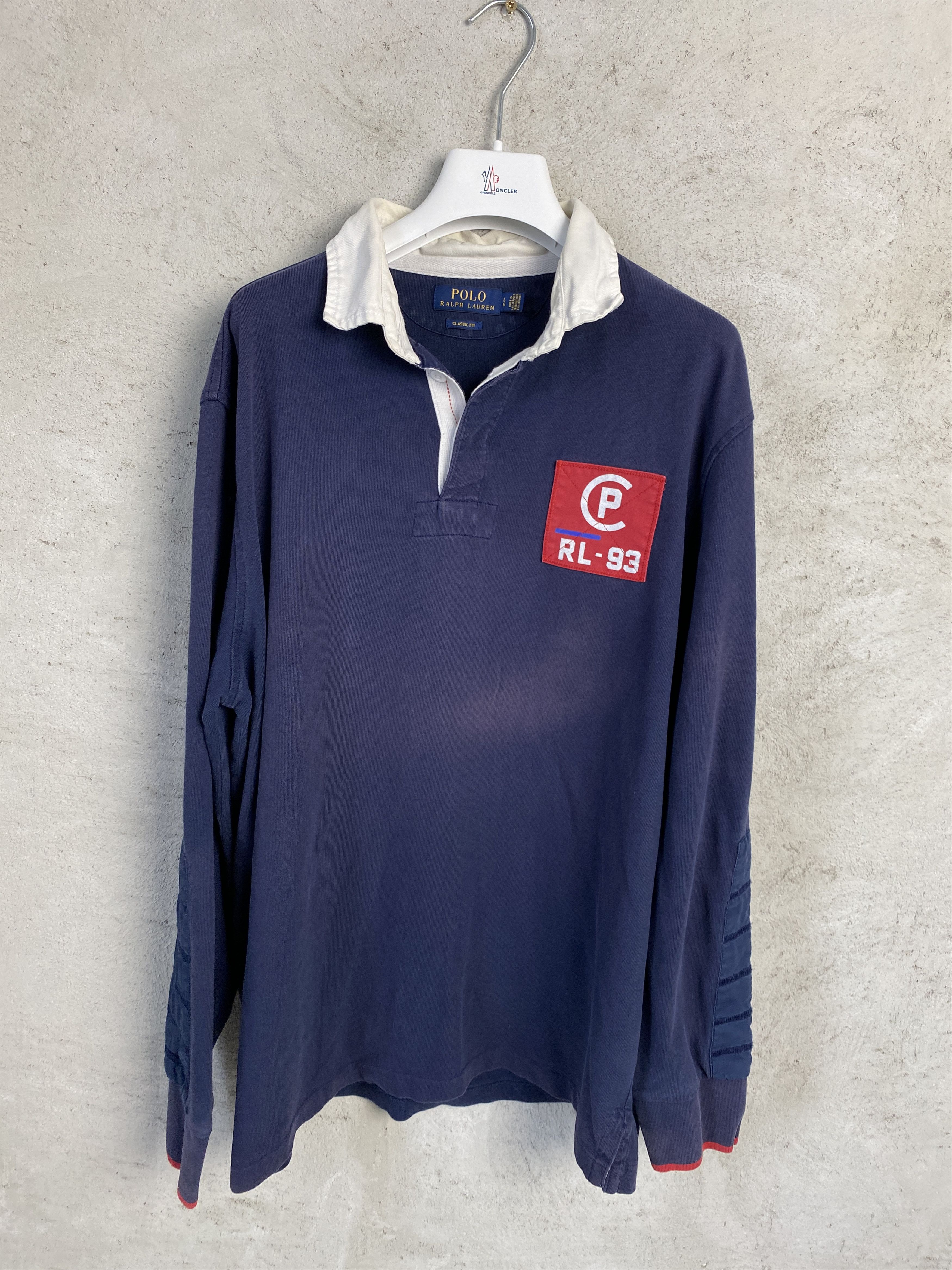 Polo Ralph Lauren Polo Ralph Lauren CP RL-93 rugby long sleeve polo shirt Size US L / EU 52-54 / 3 - 1 Thumbnail