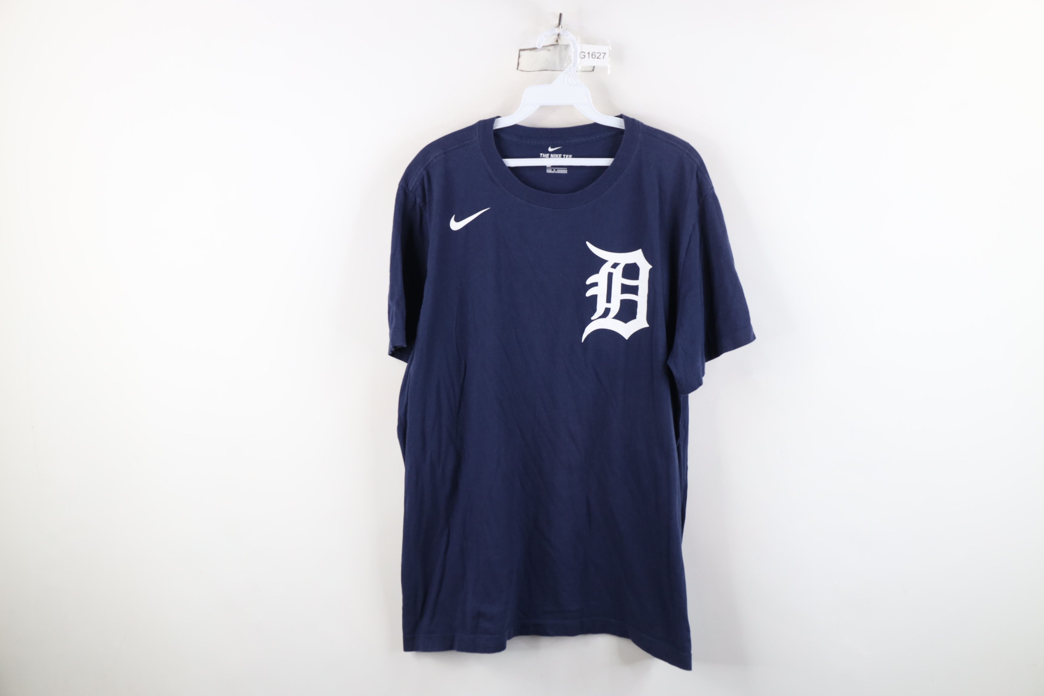 Nike Nike English D Detroit Tigers Baseball Short Sleeve T-Shirt Size US XL / EU 56 / 4 - 1 Thumbnail