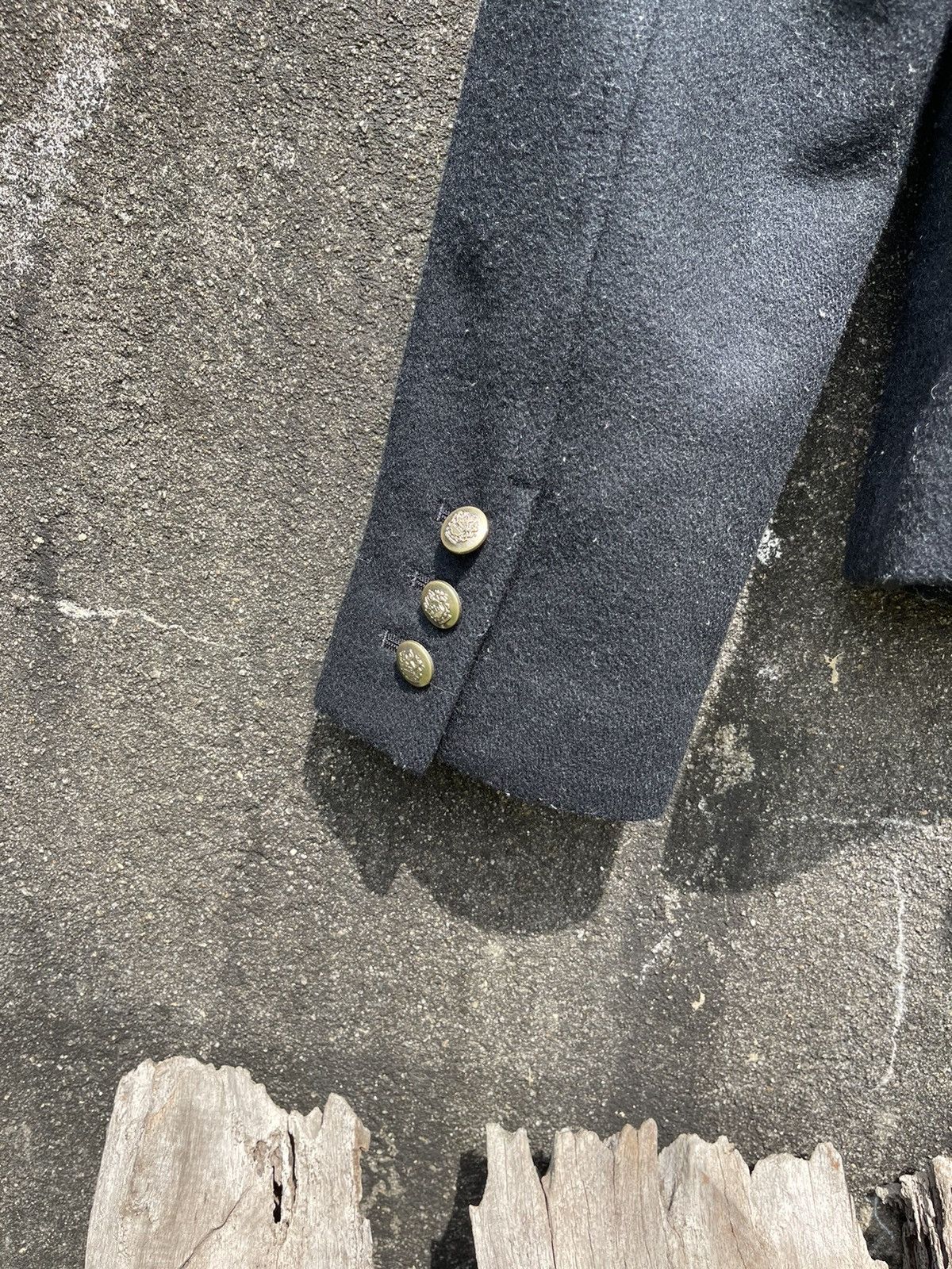 Designer Vintage MK Klein+ Double-Breasted Peacoat Size S / US 4 / IT 40 - 12 Thumbnail