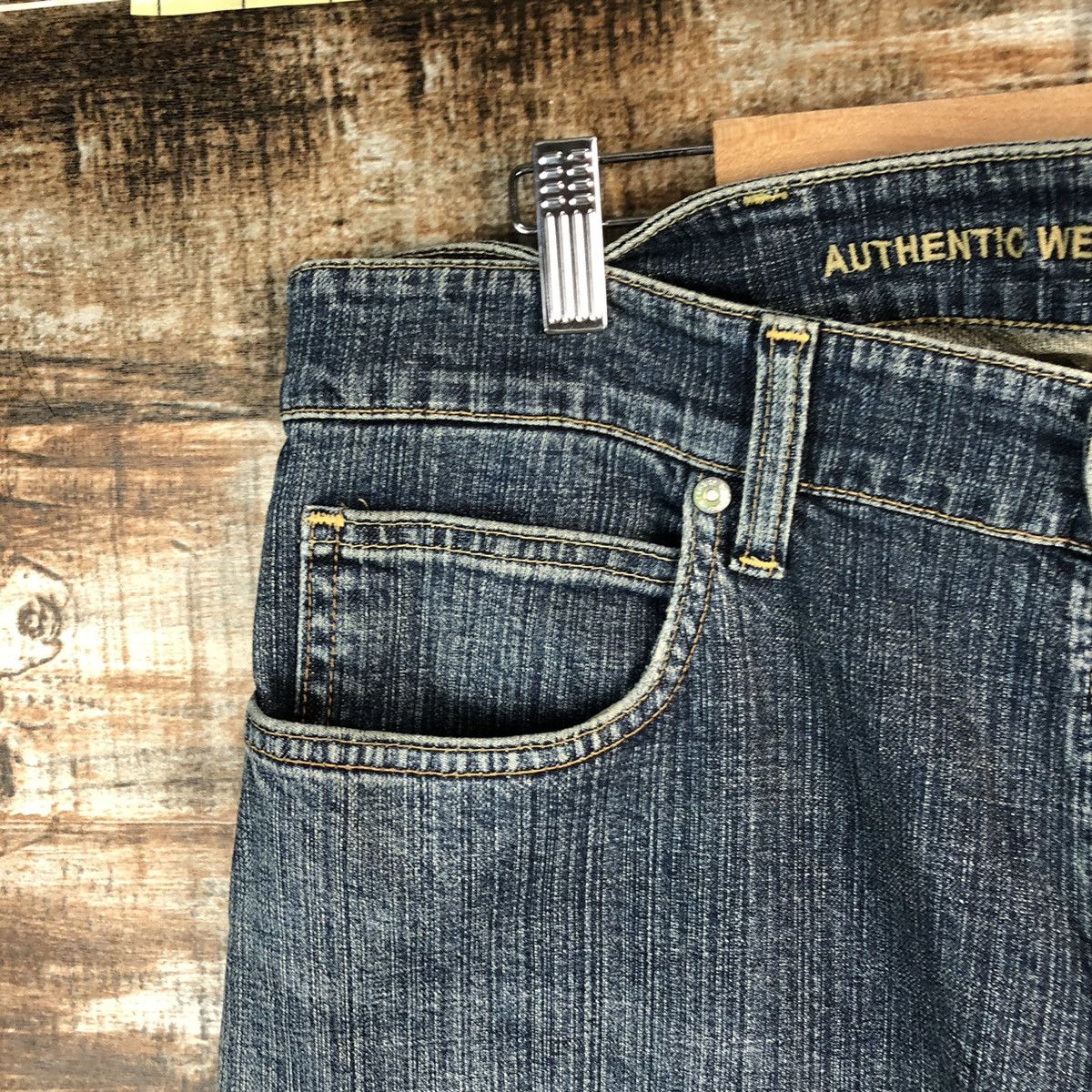 Wrangler Wrangler Blue vintage ripped Distressed Denim Pants #A2381 Size US 36 / EU 52 - 7 Thumbnail