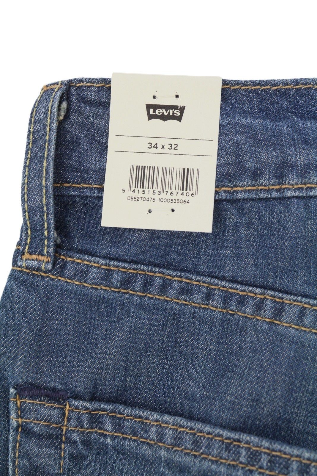 Levi's 527 W34/L32 Slim Bootcut Faded Blue Jeans 87075 Size US 34 / EU 50 - 7 Thumbnail