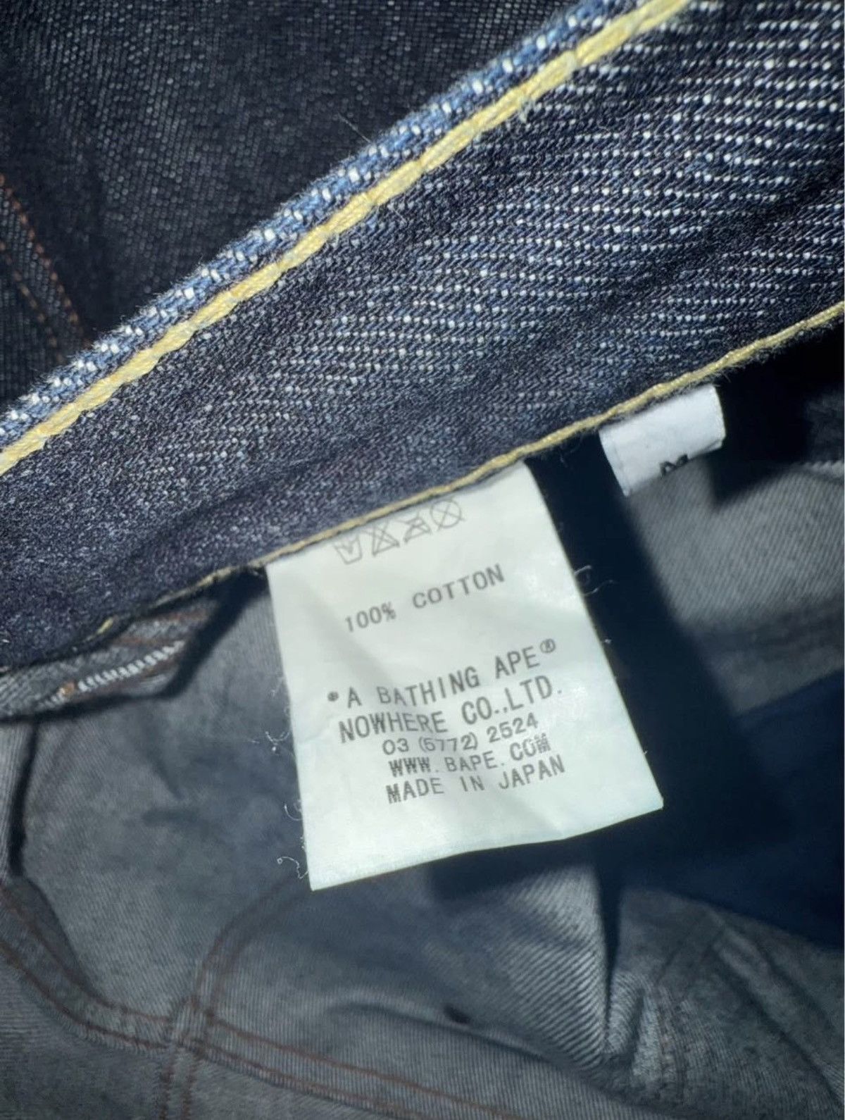 Bape Bape Jeans Size US 33 - 5 Thumbnail