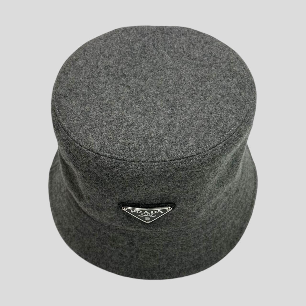 Prada Prada Milano Wool Bucket Hat - M/L Size ONE SIZE - 3 Thumbnail