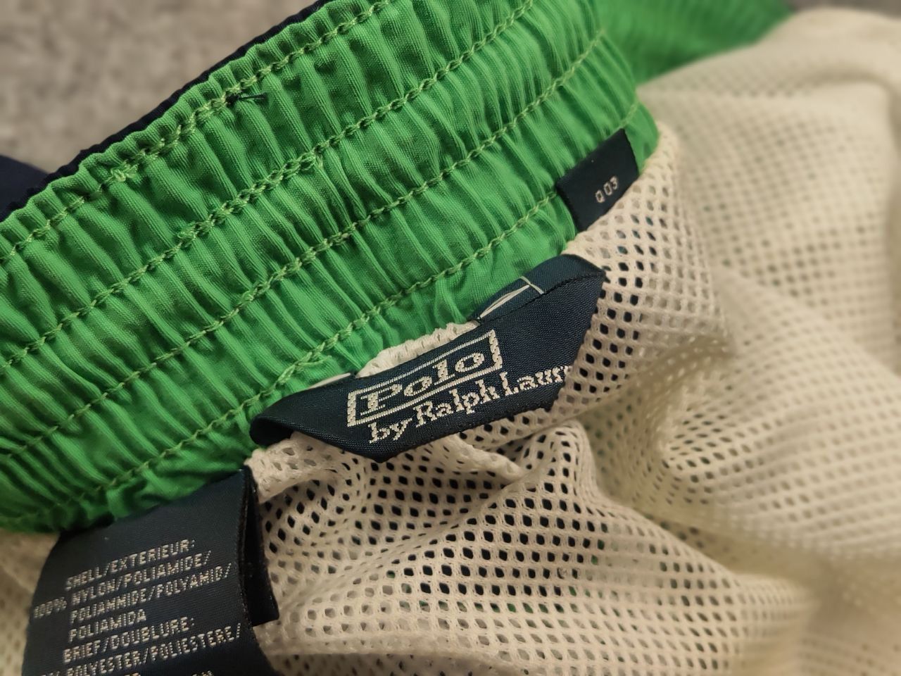 Polo Ralph Lauren Vintage Polo Ralph Lauren Blue nylon Casual shorts Y2K Style Size US 34 / EU 50 - 13 Thumbnail