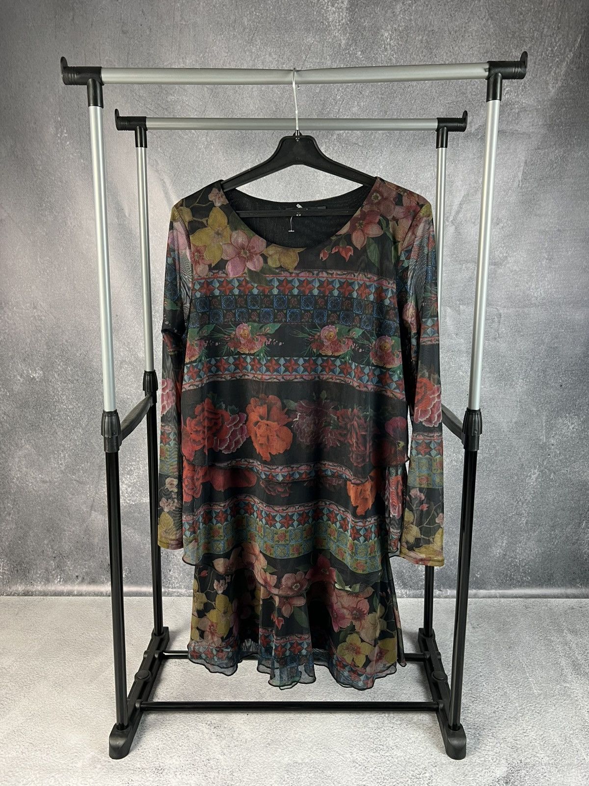 Desigual Desigual ladies multicolour dress Size L / US 10 / IT 46 - 1 Thumbnail