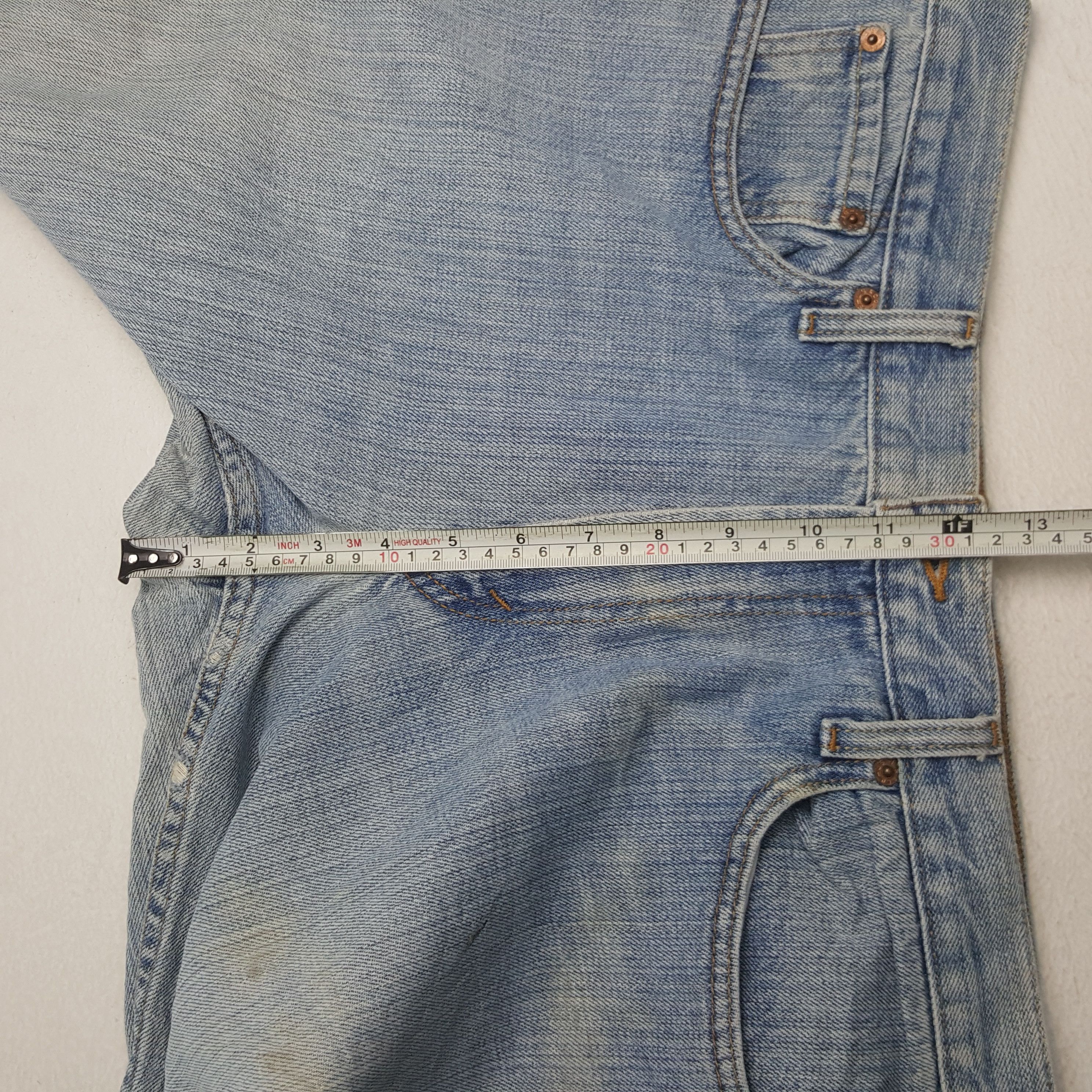 Levi's × Vintage Vintage Levi's Low Rise X Boot Cut Distressed Denim Jeans Size US 32 / EU 48 - 8 Thumbnail