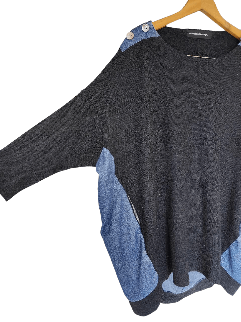 Issey Miyake 💥LAST CALL💥 Mercibeaucoup Oversize Baggy Sweater Size M / US 6-8 / IT 42-44 - 4 Thumbnail