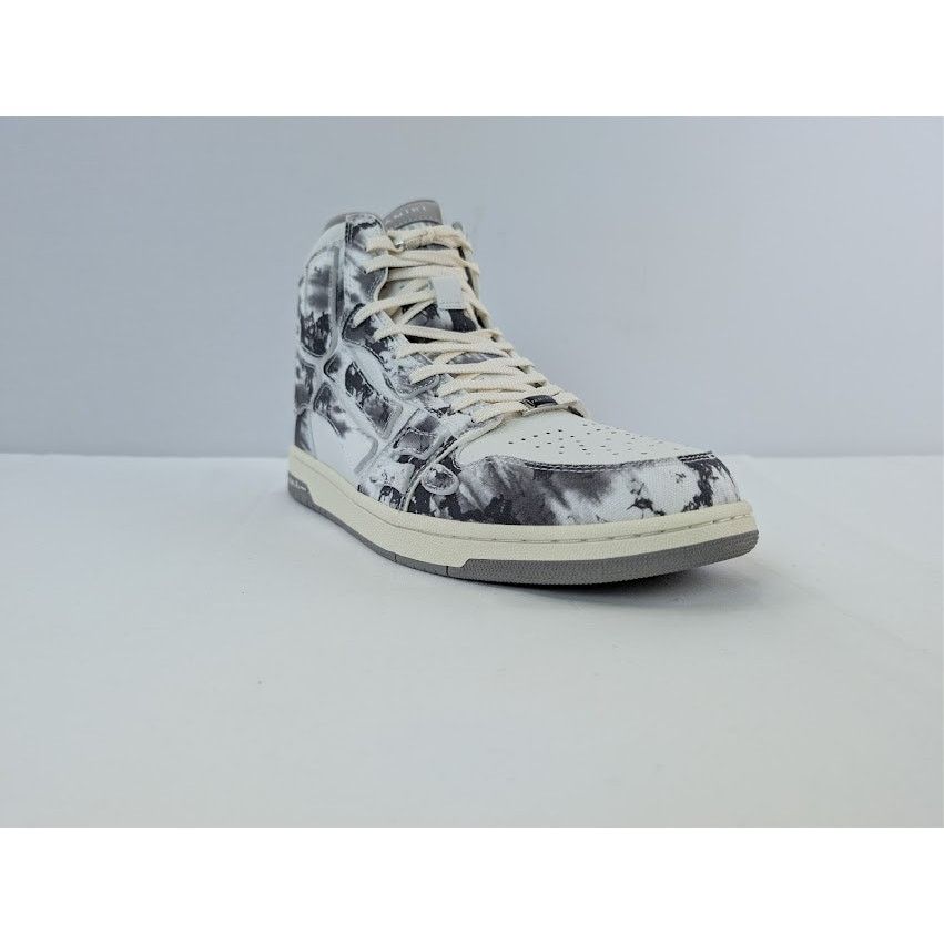 Amiri o1rshd1 Tie Dye Skel Hi Top Sneakers in Grey Size US 13 / EU 46 - 2 Thumbnail