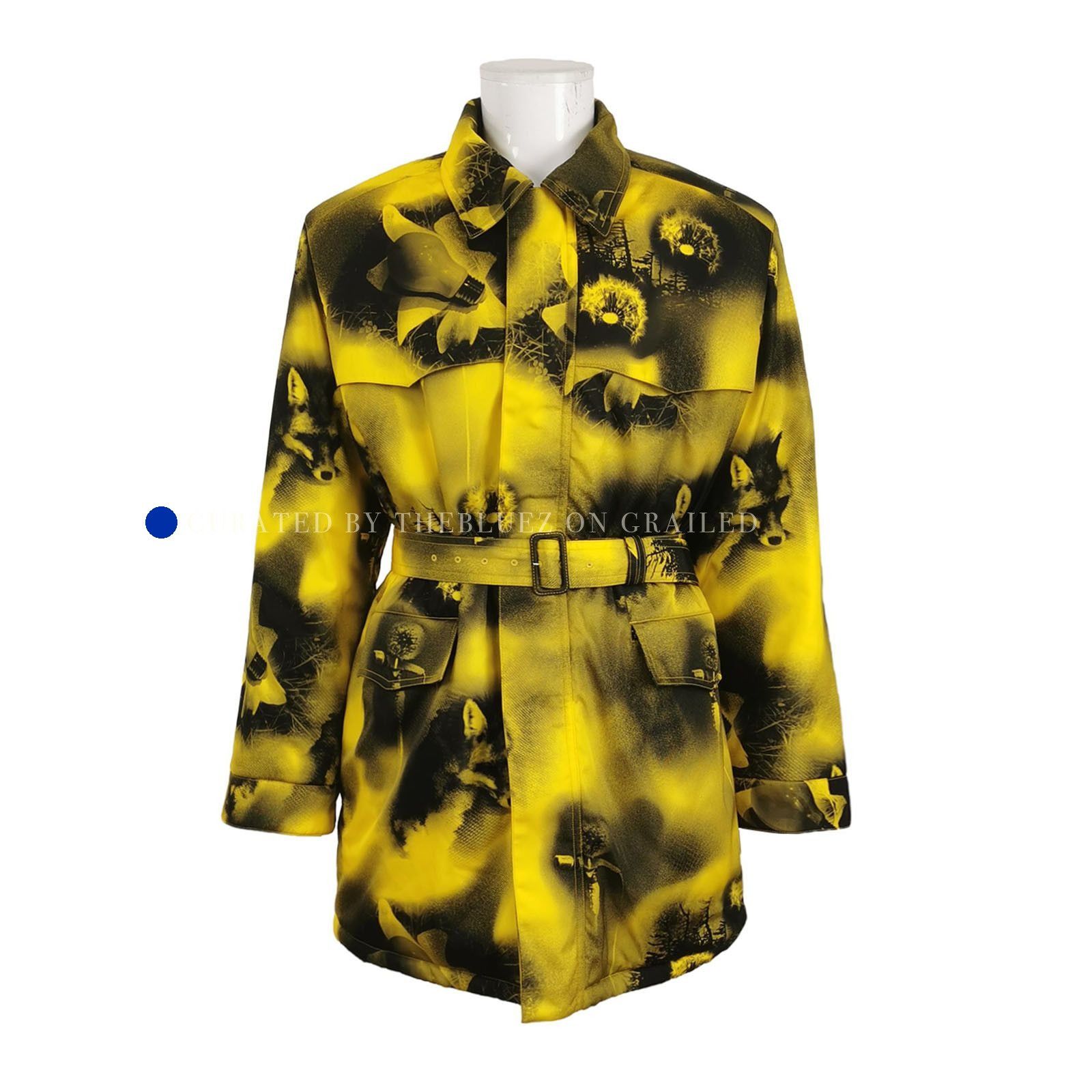 Prada Stylish Multi Wolf Print Parka Size M Size US M / EU 48-50 / 2 - 1 Thumbnail
