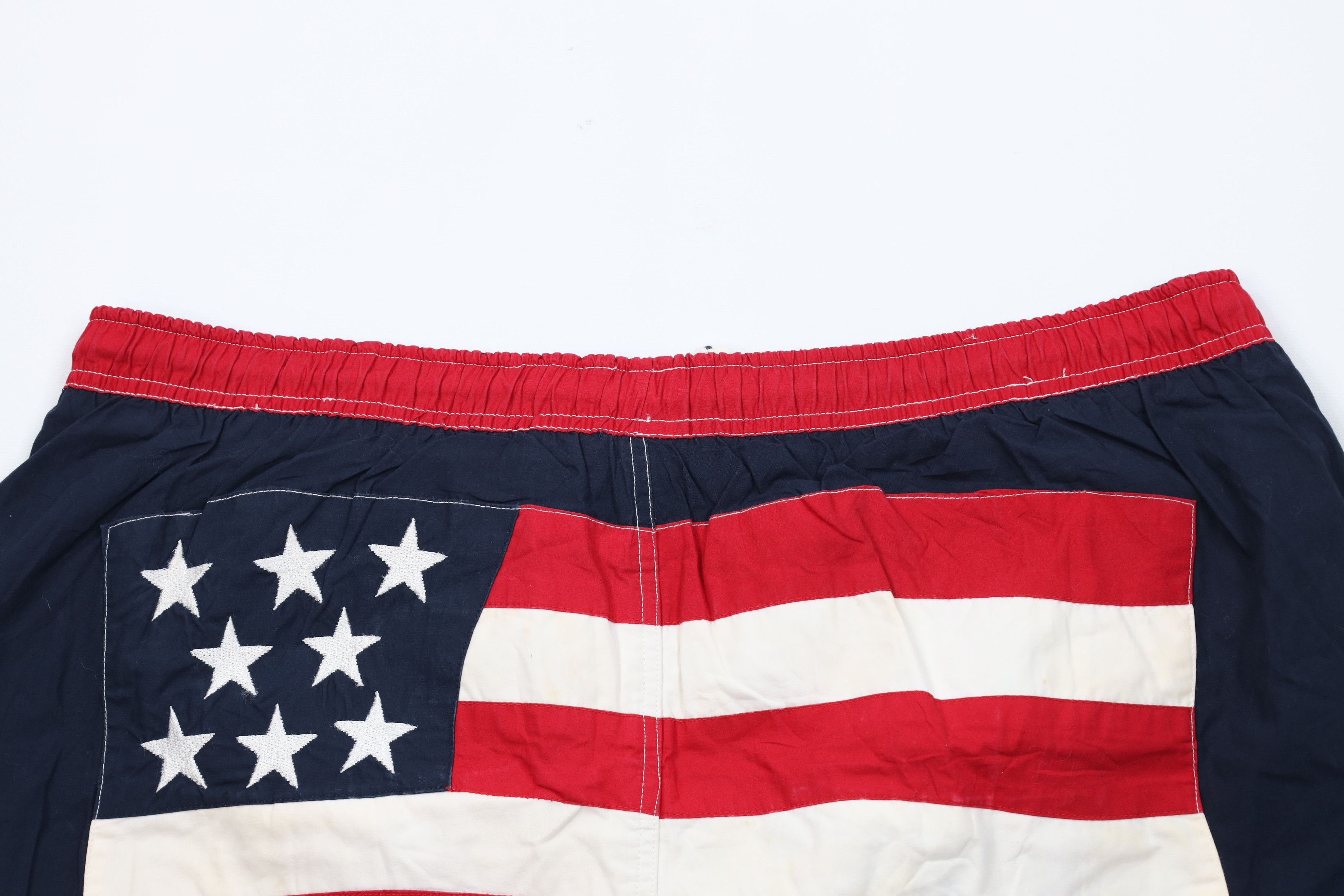 Tommy Hilfiger Vintage 90s Tommy Hilfiger Flag International Games Shorts Size US 32 / EU 48 - 11 Thumbnail