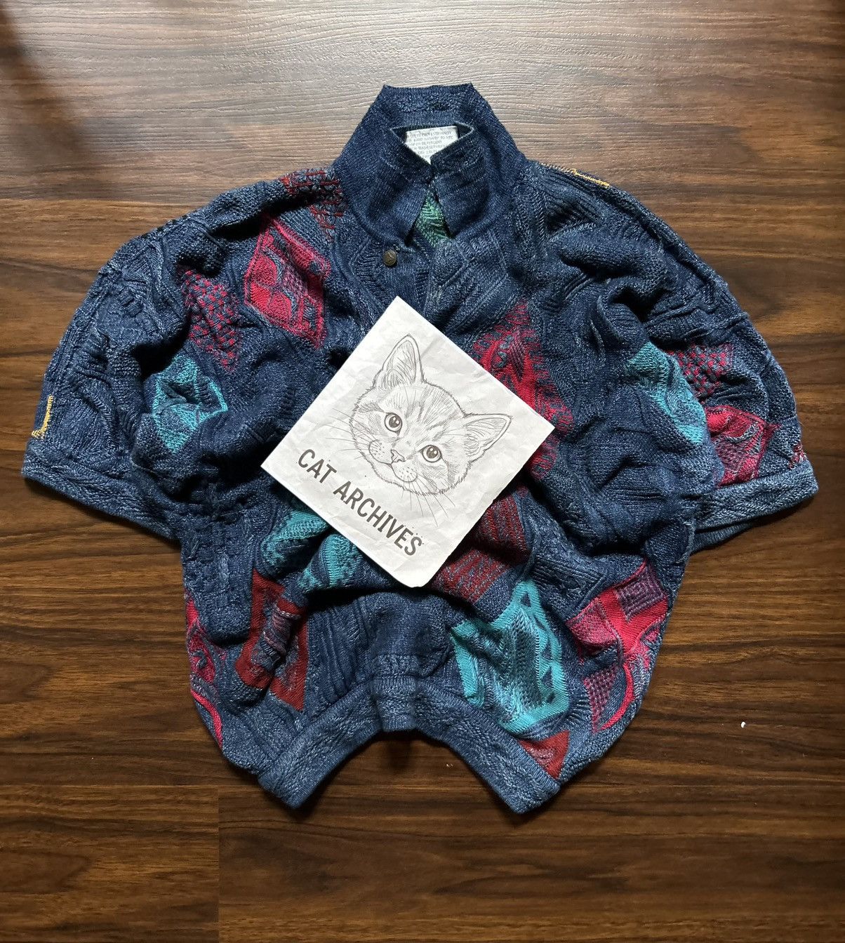 Coogi RARE VINTAGE 90’s COOGI BLUES POLO KNIT Size US XL / EU 56 / 4 - 7 Thumbnail