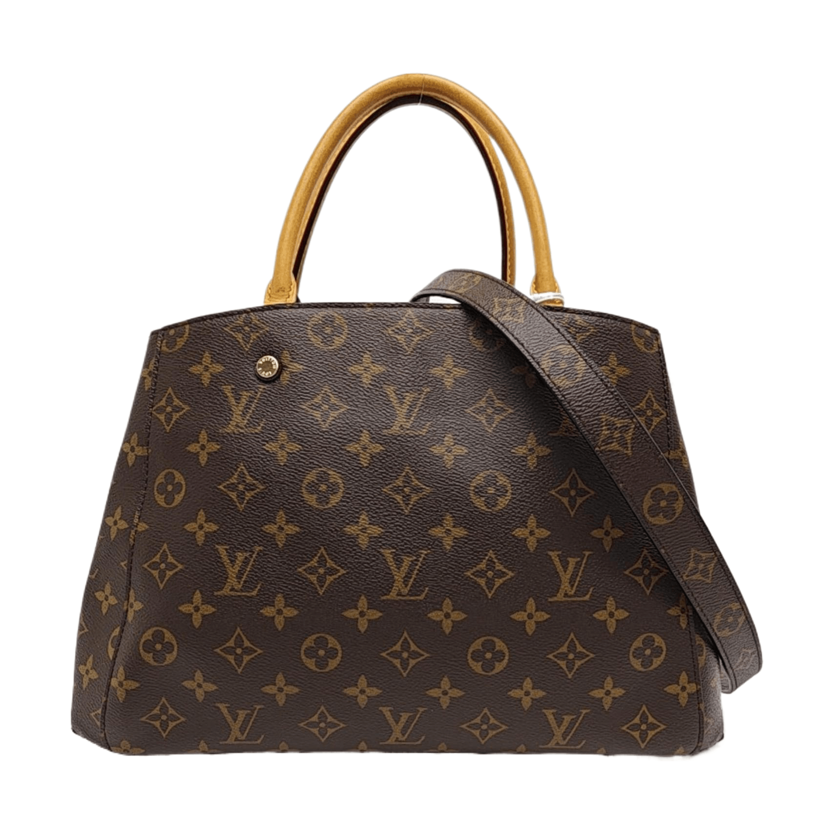 Louis Vuitton Louis Vuitton Monogram Montaigne Bag Brown Size ONE SIZE - 1 Thumbnail