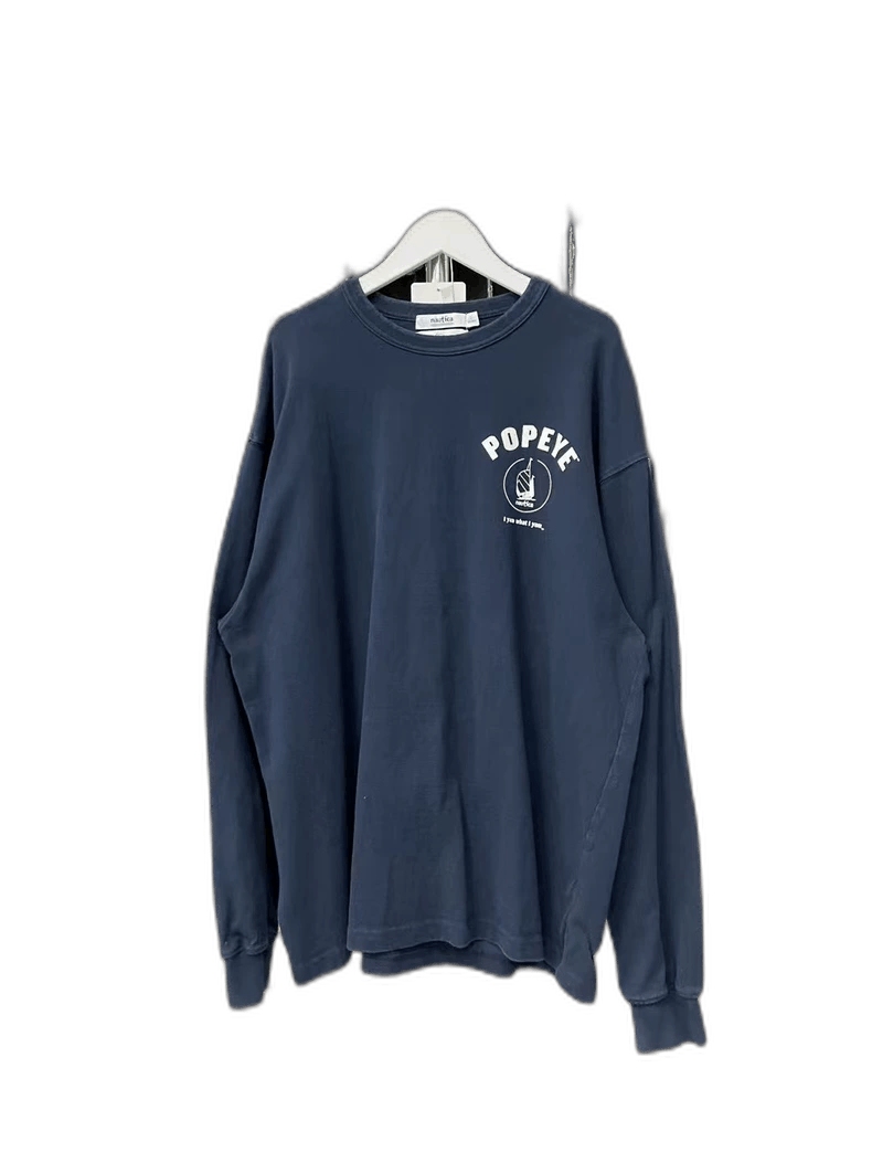 Anonymous Club Nautica Long Sleeve Sweatshirt with Popeye Design-yf Size US L / EU 52-54 / 3 - 1 Thumbnail