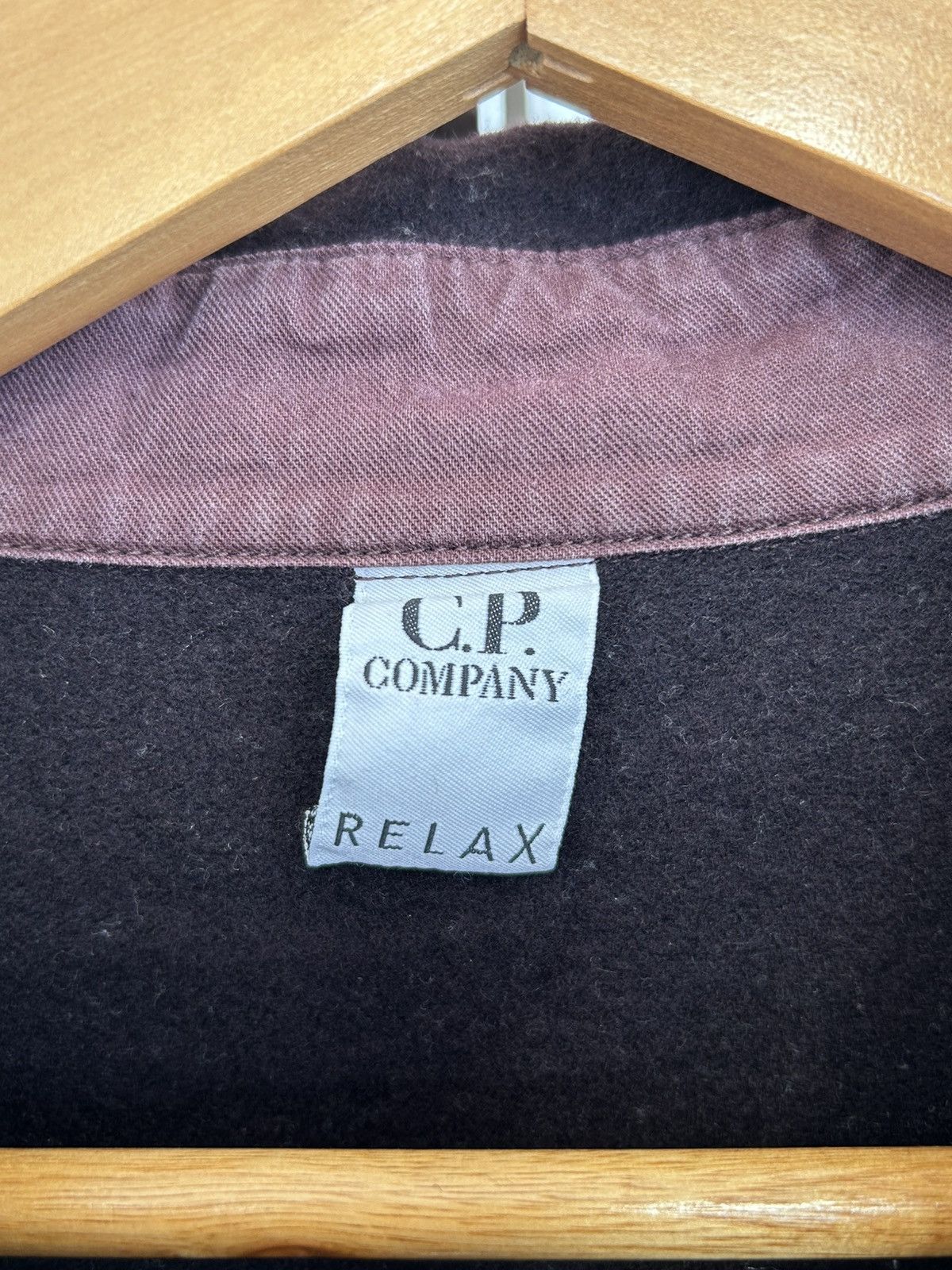C.P. Company C.P. Company Wool Button Ups Marroon Size US L / EU 52-54 / 3 - 4 Thumbnail