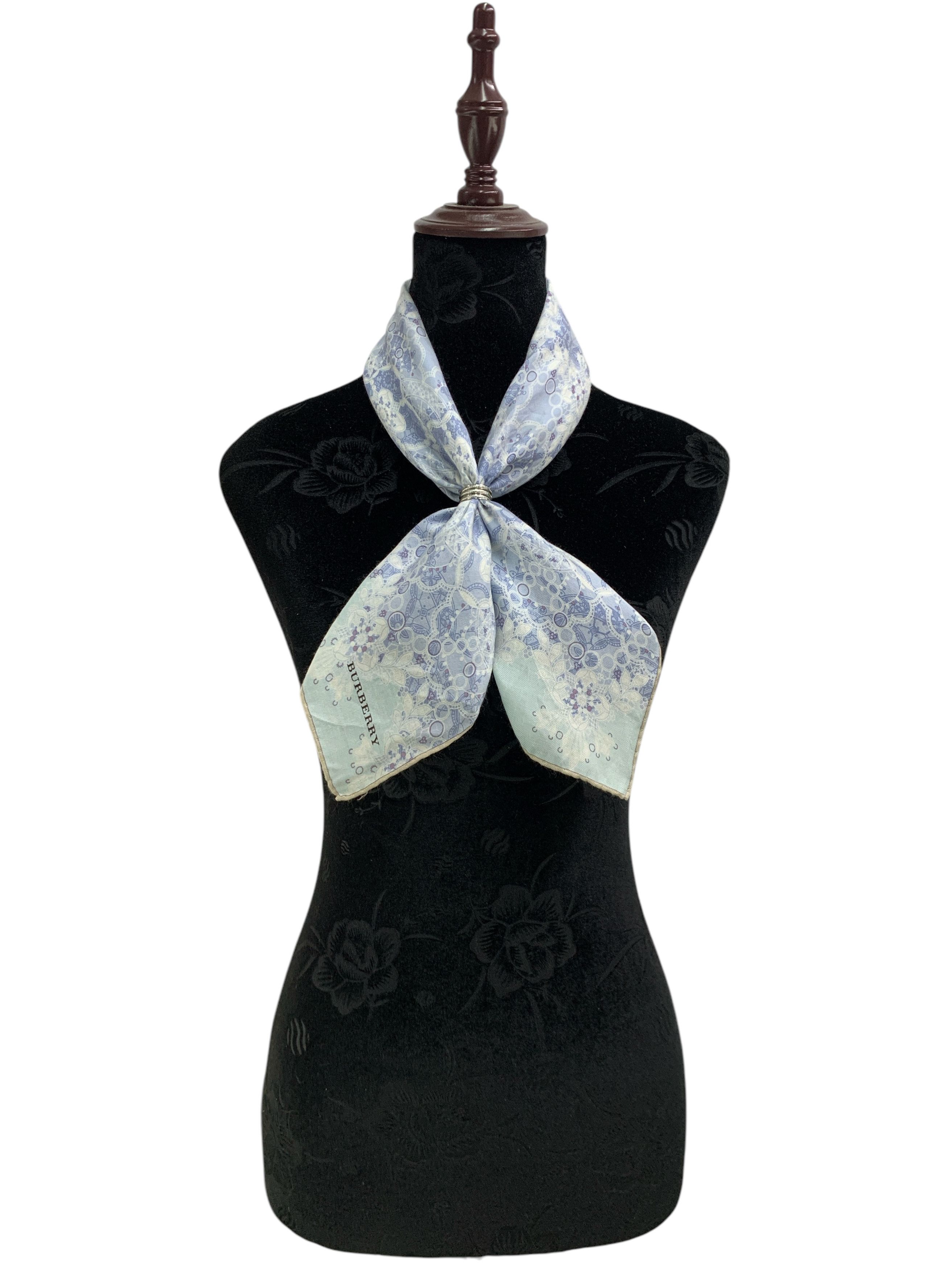 Burberry × Vintage Vintage Burberry Scarf Neckwear - SCA2178 Size ONE SIZE - 1 Thumbnail