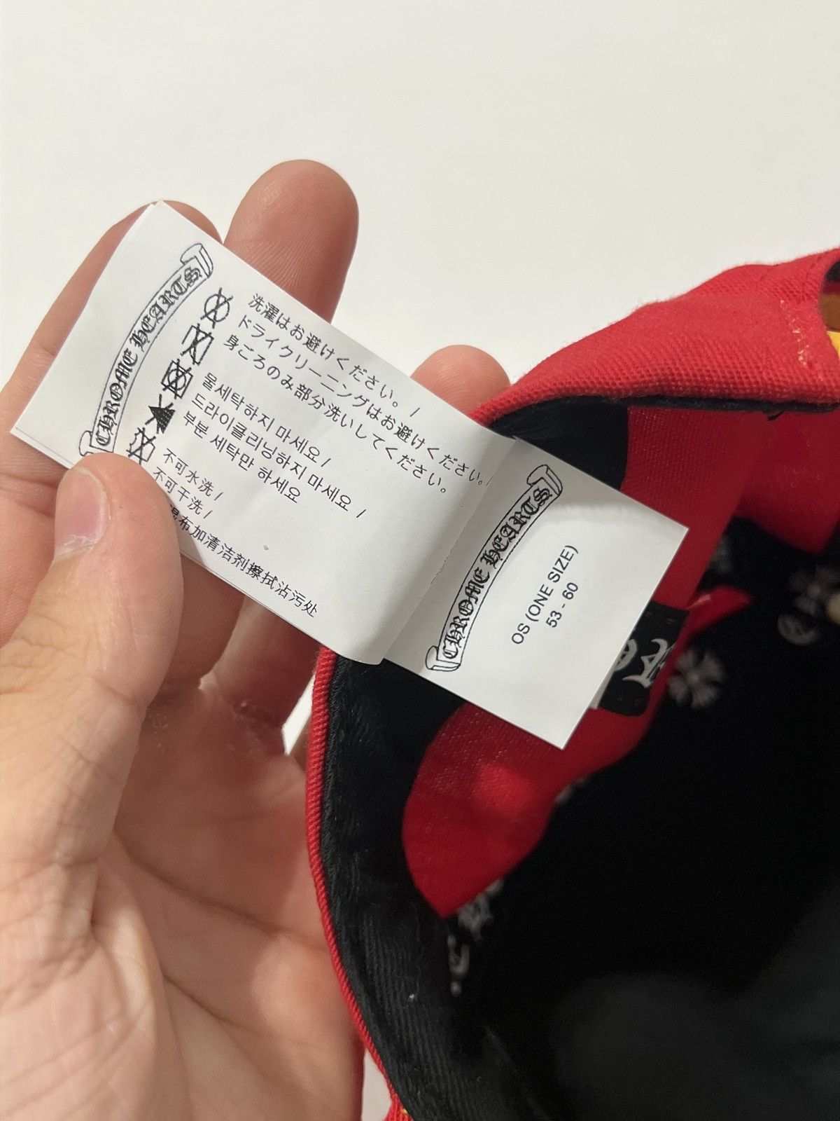 Chrome Hearts Chrome Hearts Red/Yellow Trucker Cap Size ONE SIZE - 6 Thumbnail