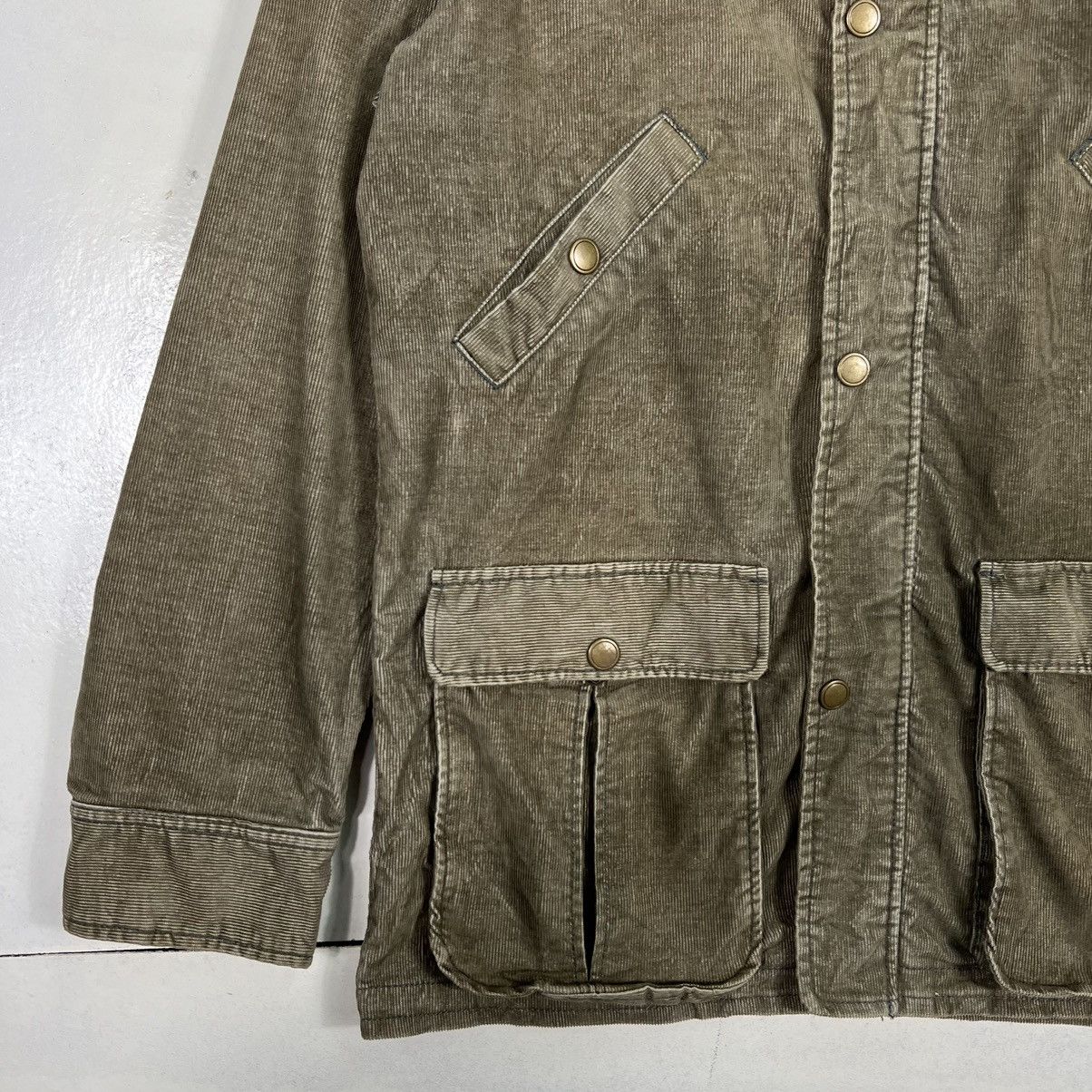 Renoma 🔥 RENOMA PARIS CORDUROY FIELD JACKET Size US M / EU 48-50 / 2 - 4 Thumbnail