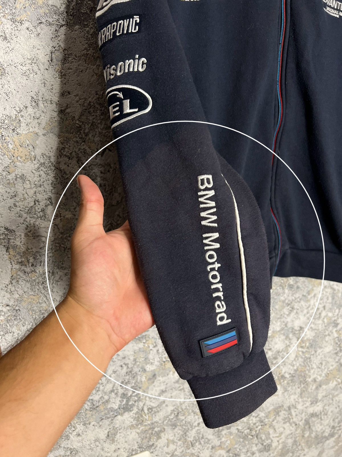 BMW Vintage BMW Tuco Motorrad Racing Full Zip Hoodie Formula Uno Size US S / EU 44-46 / 1 - 8 Thumbnail