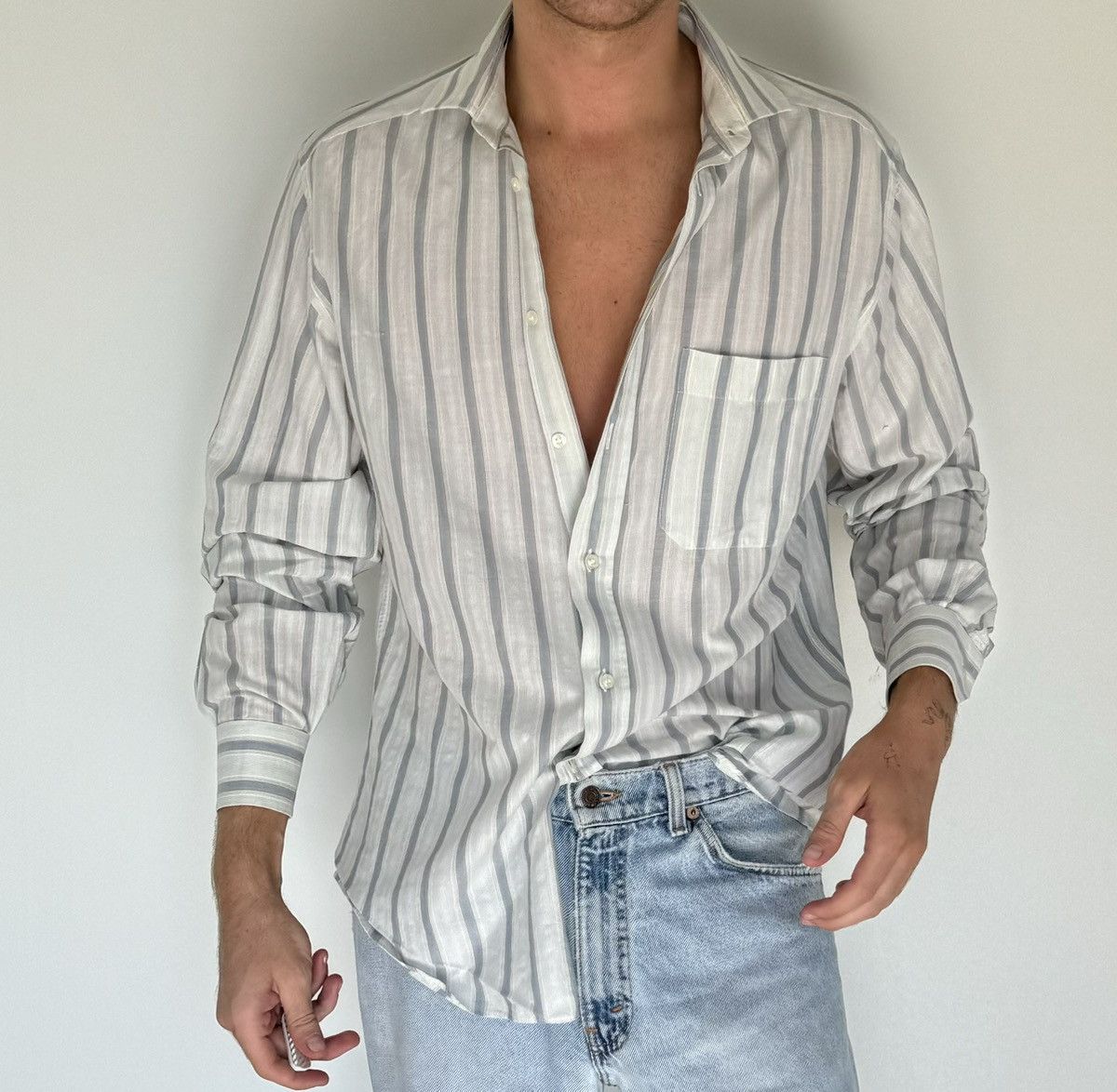 Fendi rare vintage 90’s Fendi button up Size US S / EU 44-46 / 1 - 1 Thumbnail