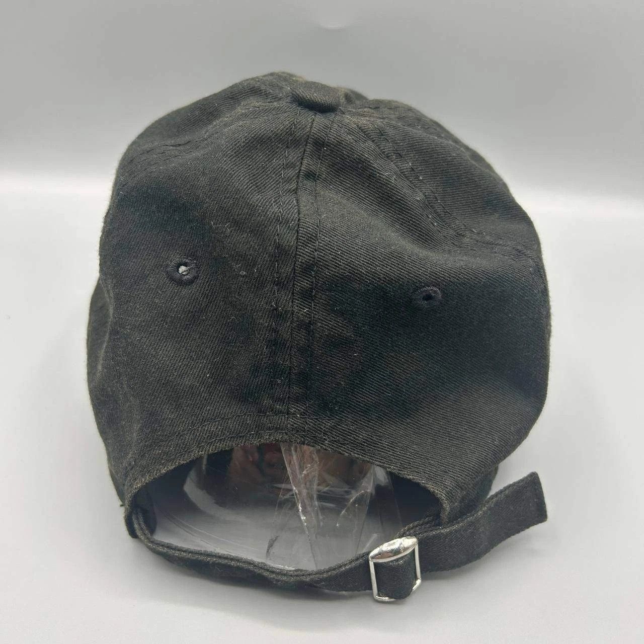 New Era Las Vegas Raiders Hat Women Black NFL Strap Back Cap Cotton Size ONE SIZE - 8 Thumbnail