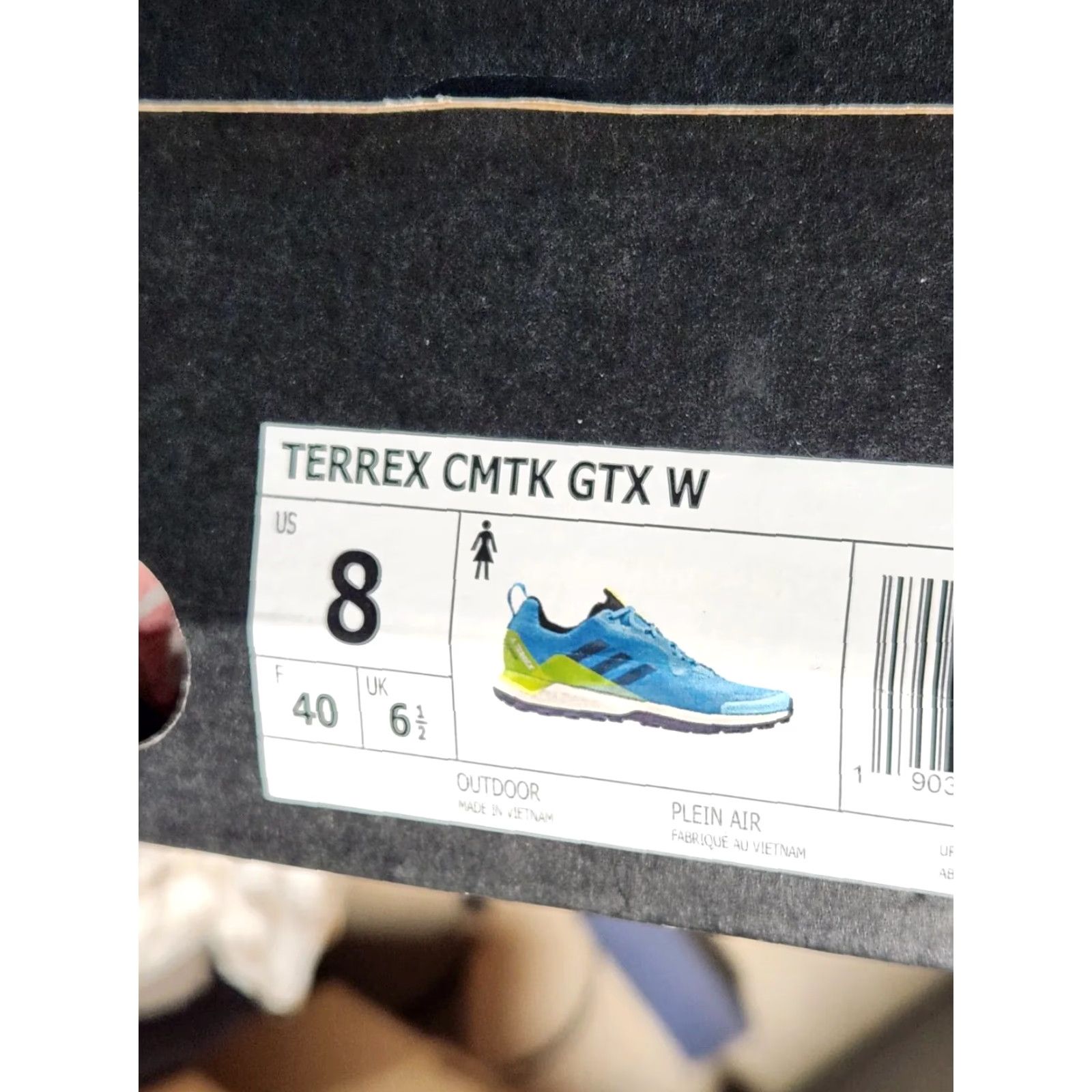 Adidas TERREX CMTK GTX 'MYSTERY PETROL Women's 8 New Sneaker adidas Terrex CMTK Gray Shoes Womens Size US 8 / IT 38 - 4 Thumbnail