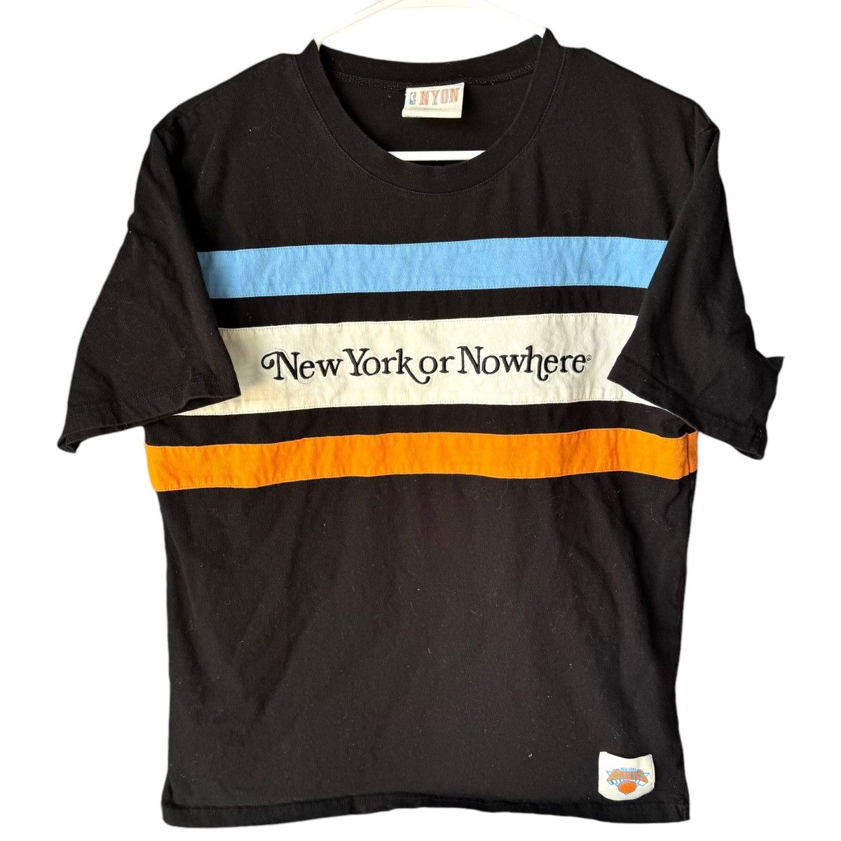 Designer × NBA × Product Of New York New York or Nowhere Knicks x NYON NBA Basketball Tee Shirt Size US M / EU 48-50 / 2 - 11 Thumbnail