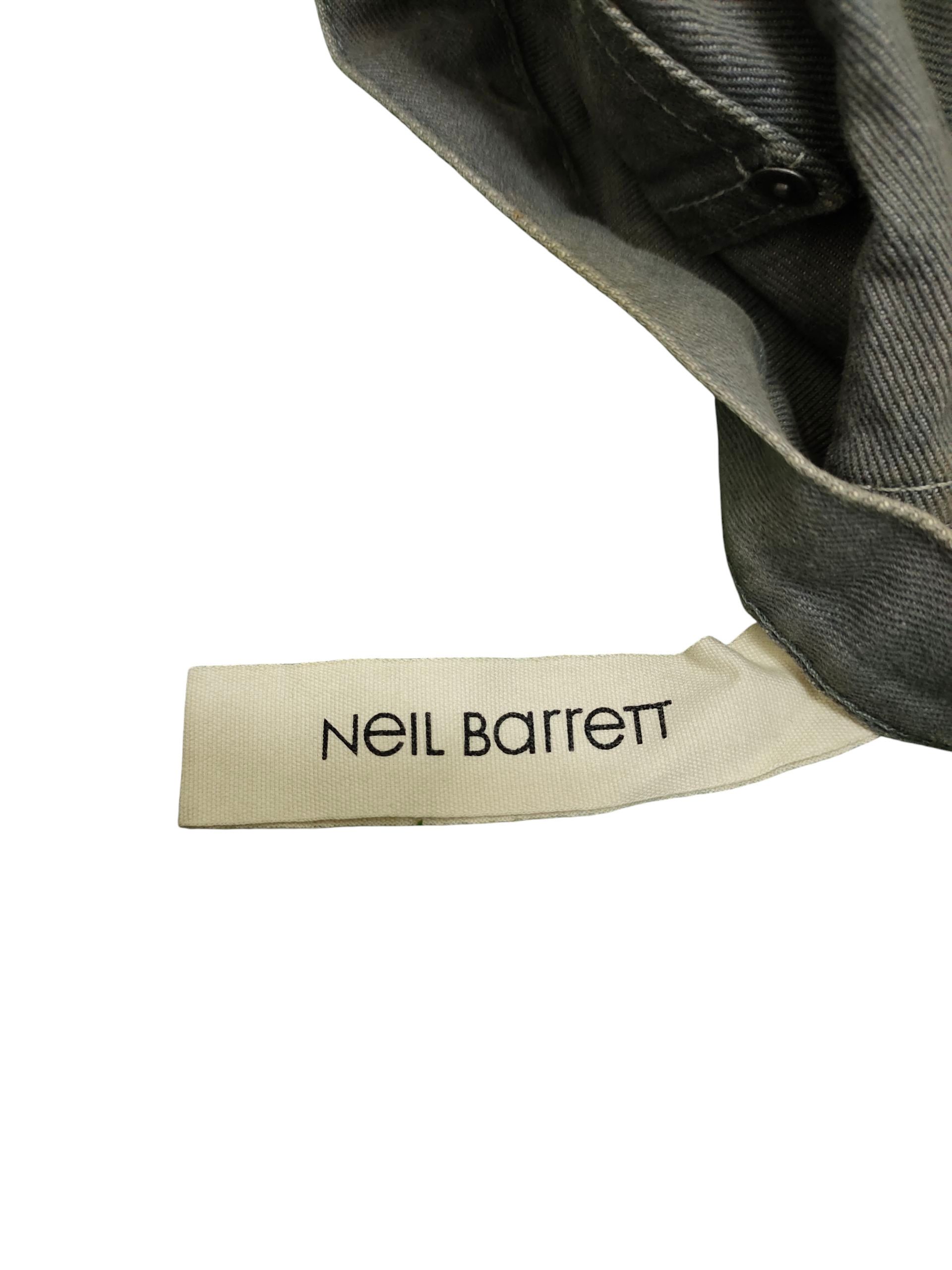 Neil Barrett Neil Barrett Double Knee Jeans - Buckle Back Denim Size US 30 / EU 46 - 14 Thumbnail
