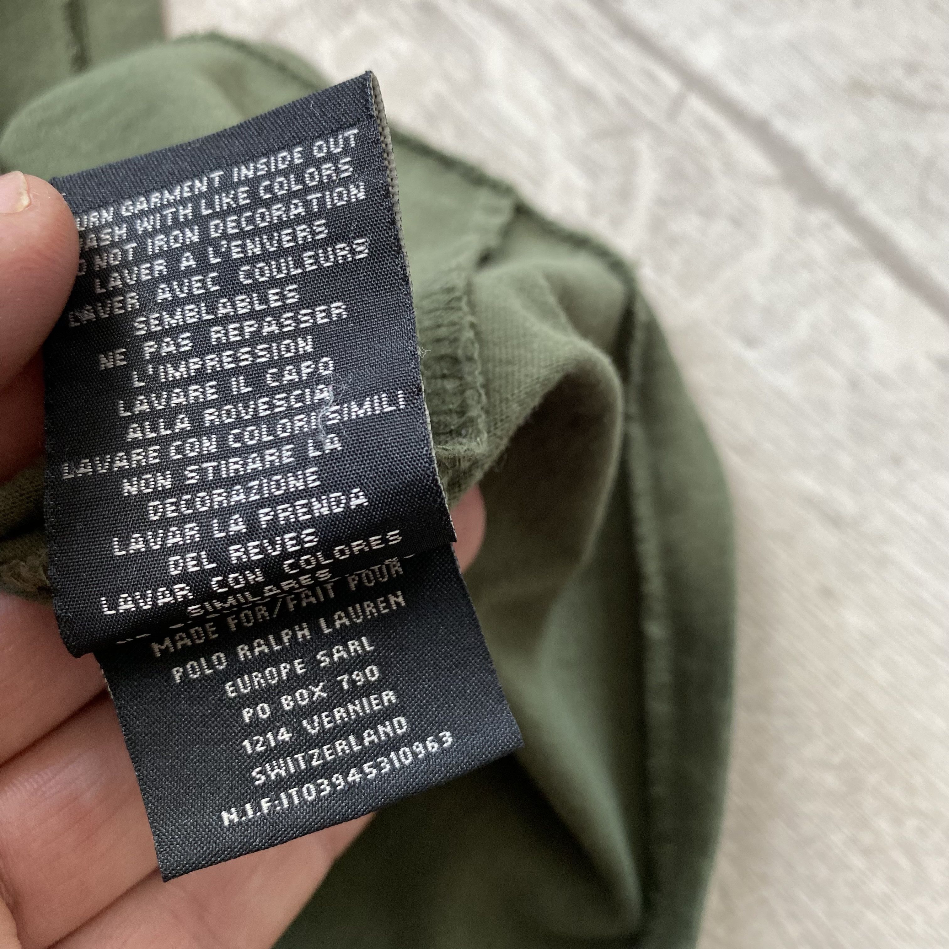 Polo Ralph Lauren Vintage Polo Jeans Company Ralph Lauren Military Tee RL-67 Size US L / EU 52-54 / 3 - 7 Thumbnail