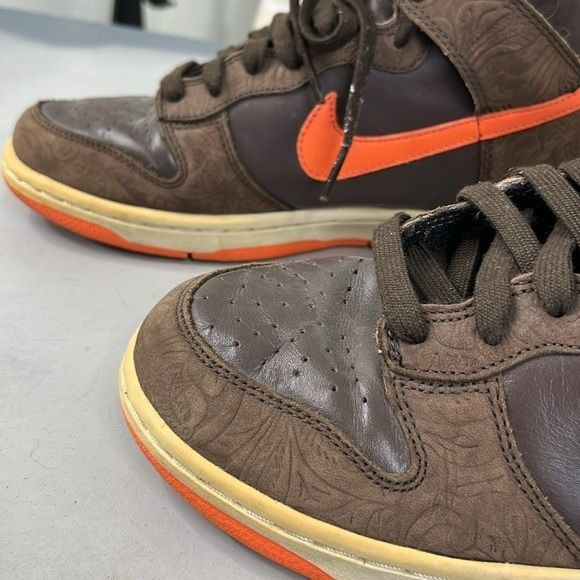 Nike 314385-281 Nike Dunk High Premium Sneaker High Tops 06 Cind Size US 9 / EU 42 - 4 Thumbnail