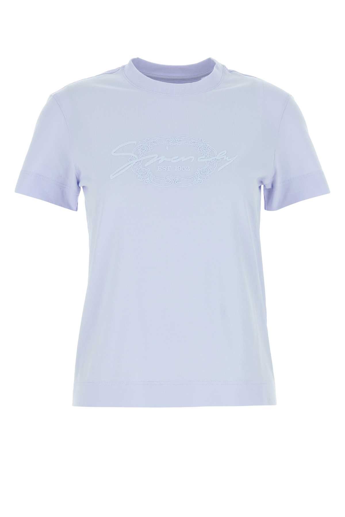Givenchy Powder Blue Cotton T-Shirt Size XS / US 0-2 / IT 36-38 - 1 Thumbnail