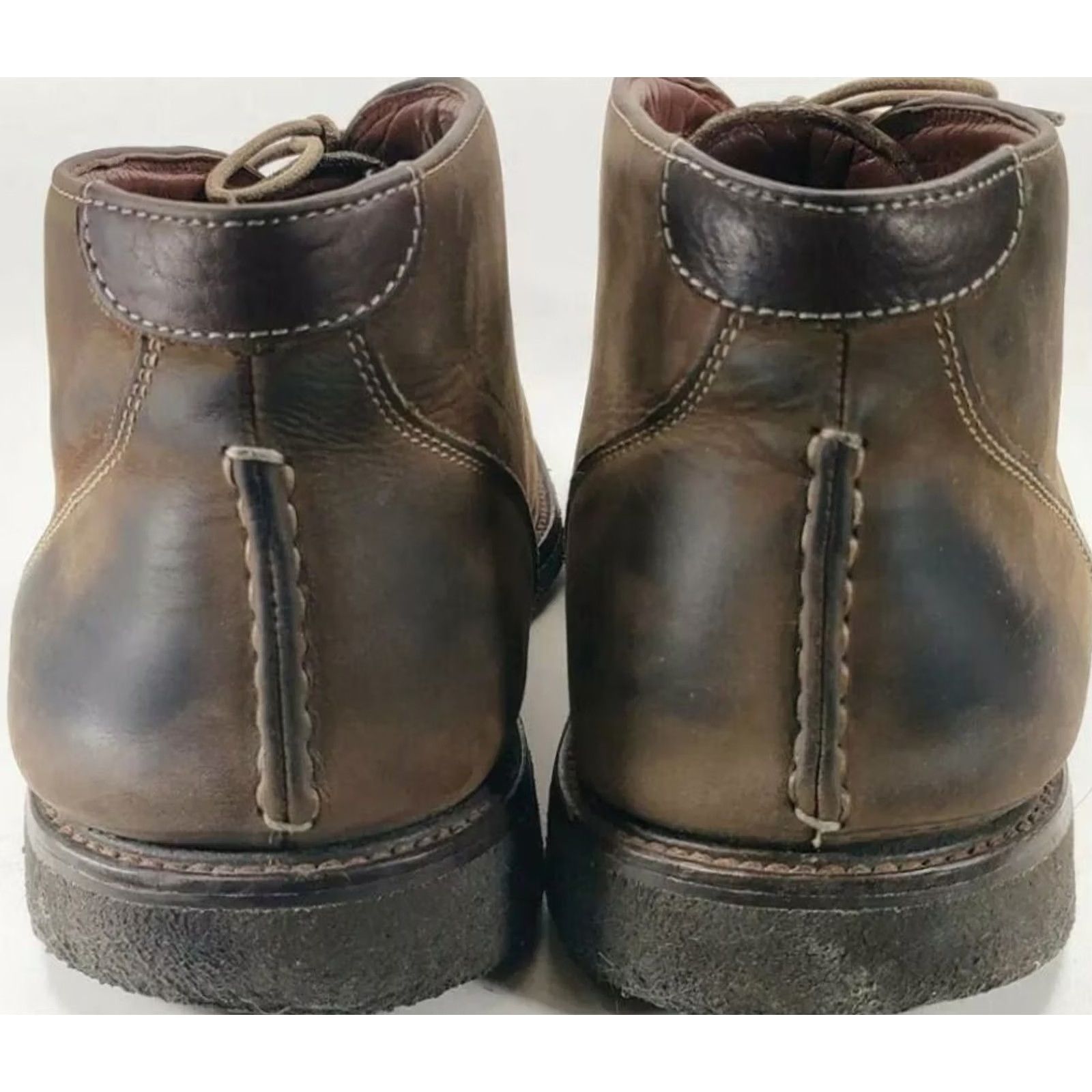 Johnston & Murphy JOHNSTON & MURPHY COPELAND CHUKKA BOOTS MEN'S LEATHER SHEEPSKIN BROWN SIZE 11M 25-1870 Size US 11 / EU 44 - 6 Thumbnail
