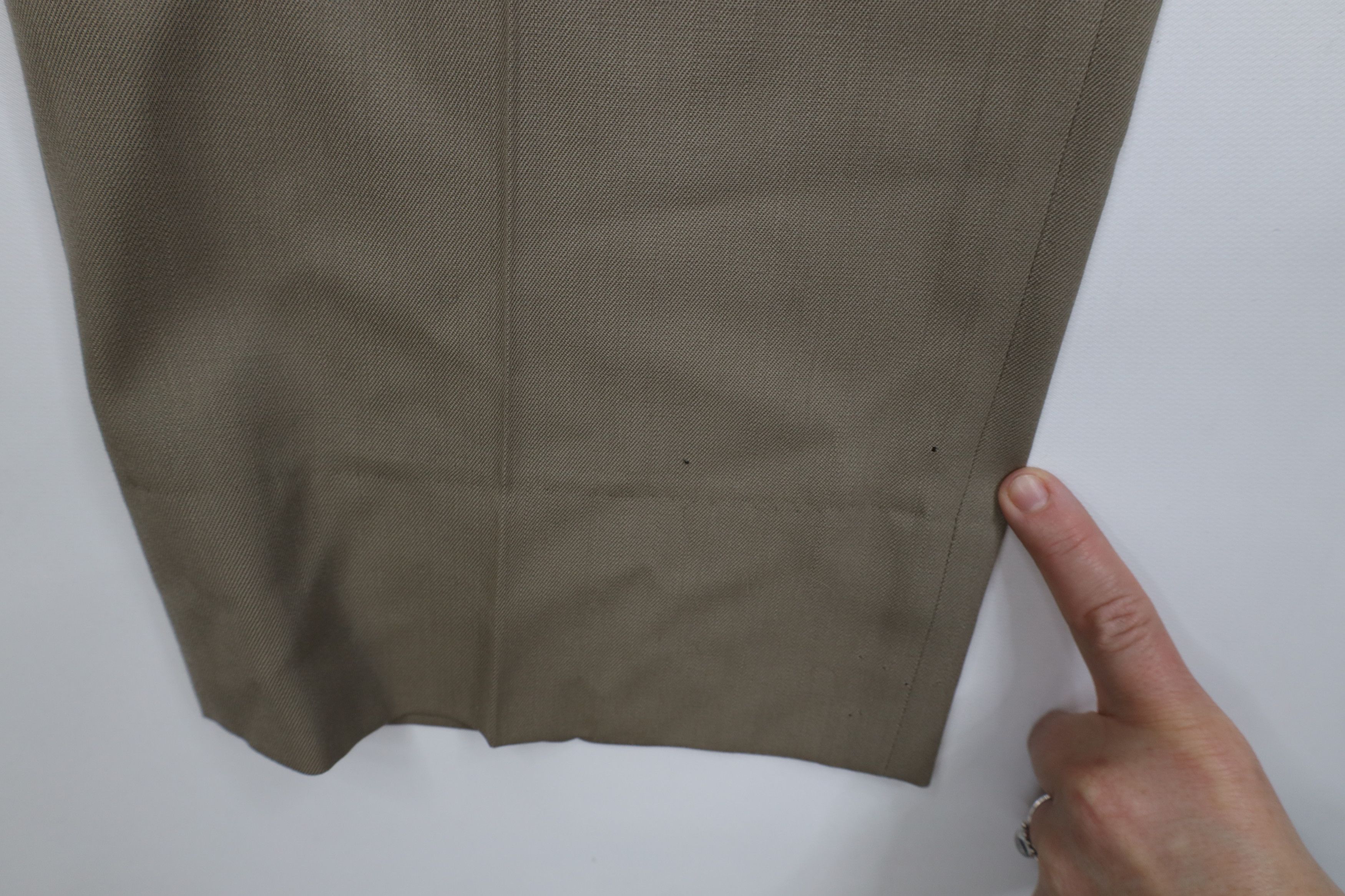 Vintage Vintage 70s Streetwear Wool Knit Wide Leg Chino Pants Size US 38 / EU 54 - 5 Thumbnail