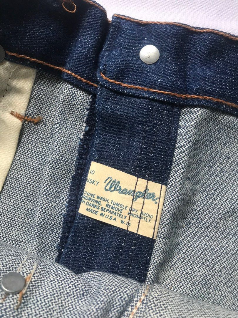 Wrangler Vintage 50’s 60's Wrangler Denim Pants Size US 31 - 7 Thumbnail