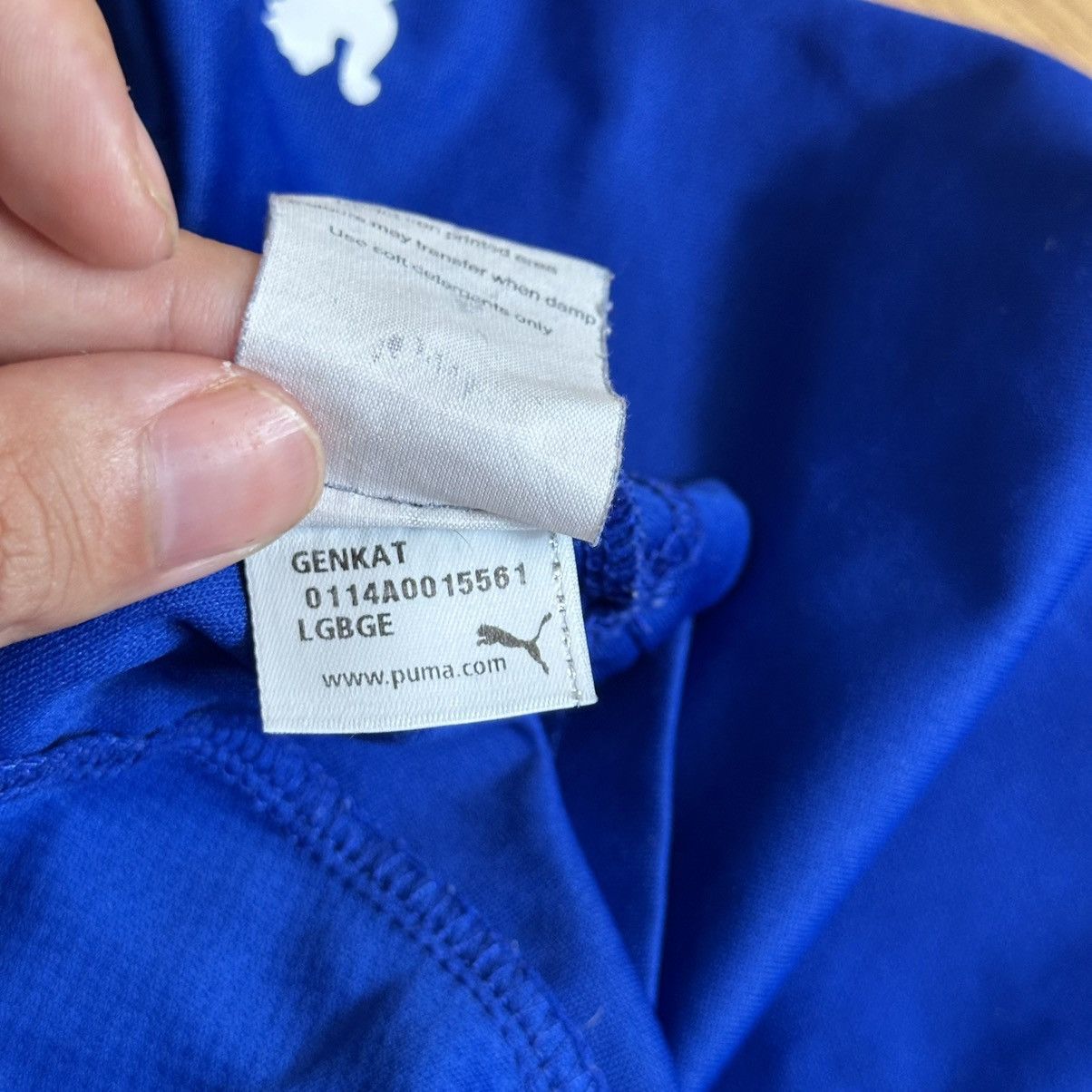 Puma × Vintage Puma Chesterfield 2014/2015 Home Soccer Jersey T-Shirt Size US M / EU 48-50 / 2 - 8 Thumbnail