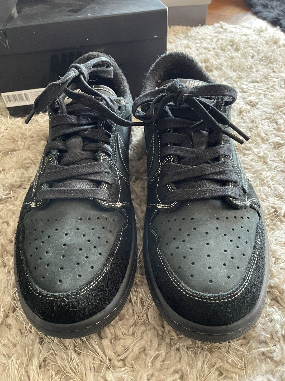 Jordan Brand × Travis Scott Jordan 1 Low X Travis Scott Phontom Size US 11.5 / EU 44-45 - 5 Thumbnail