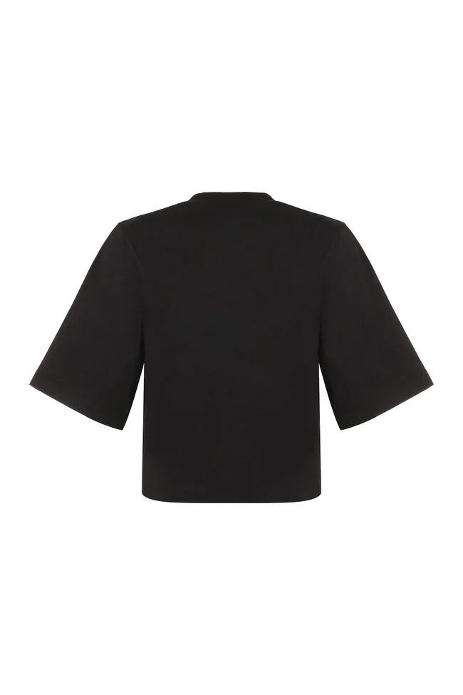 Palm Angels o1y1225 Crewneck T-Shirt in Black Size M / US 6-8 / IT 42-44 - 2 Thumbnail