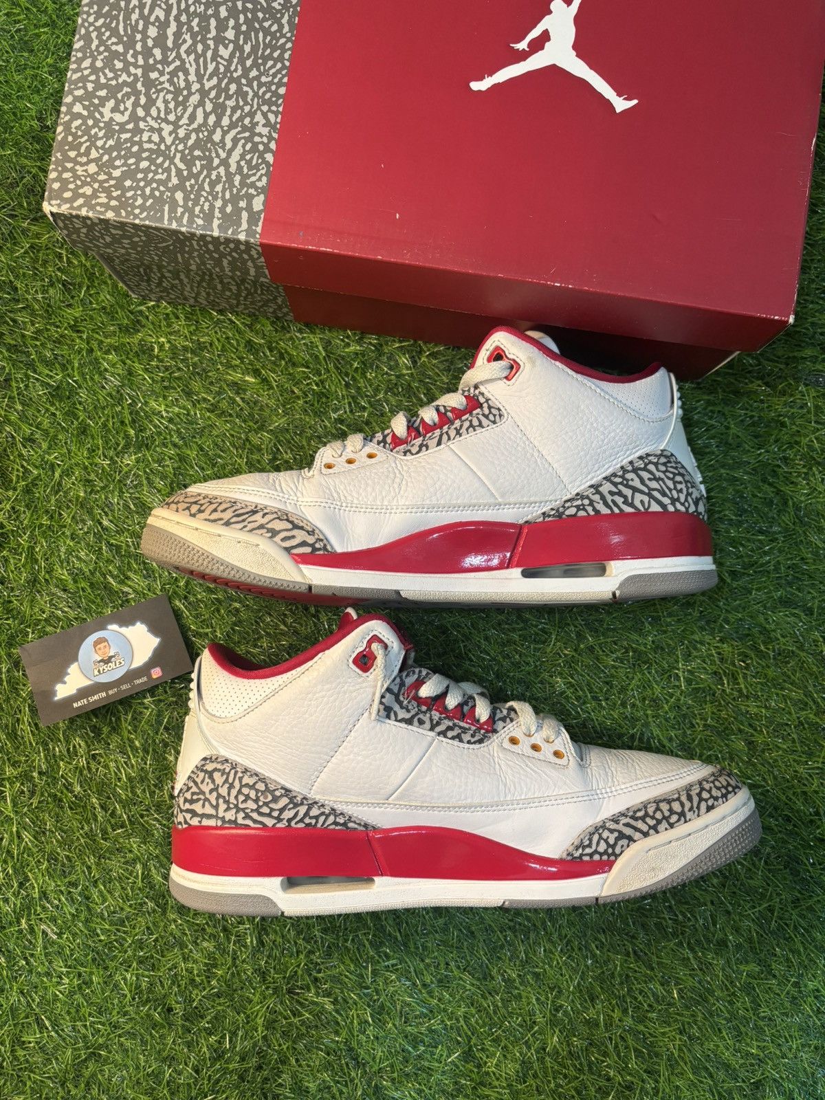 Jordan Brand Jordan 3 Cardinal Size US 11.5 / EU 44-45 - 2 Thumbnail