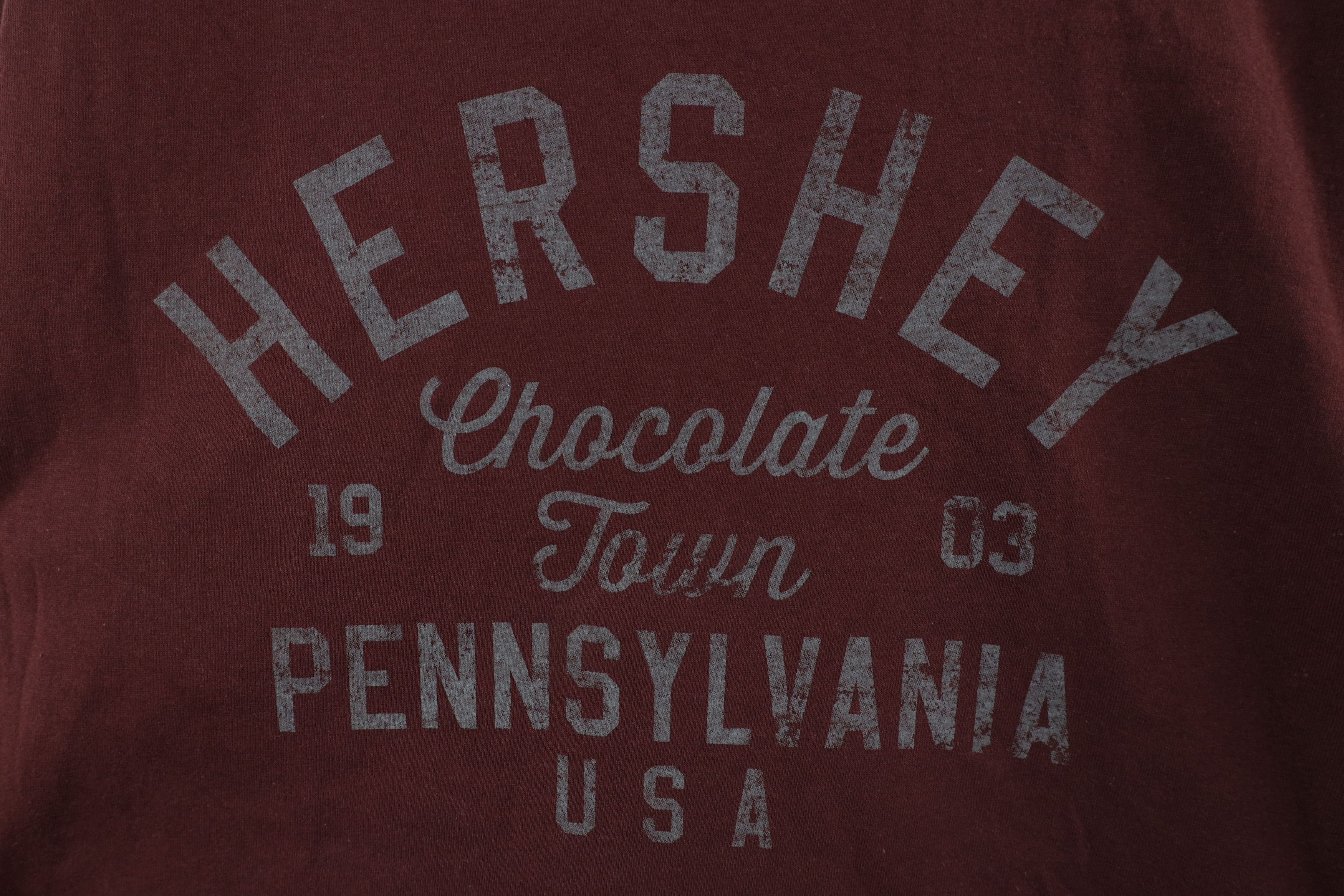 Vintage Vintage 90s Hersheys Chocolate Out Pennsylvania T-Shirt Size US L / EU 52-54 / 3 - 4 Thumbnail