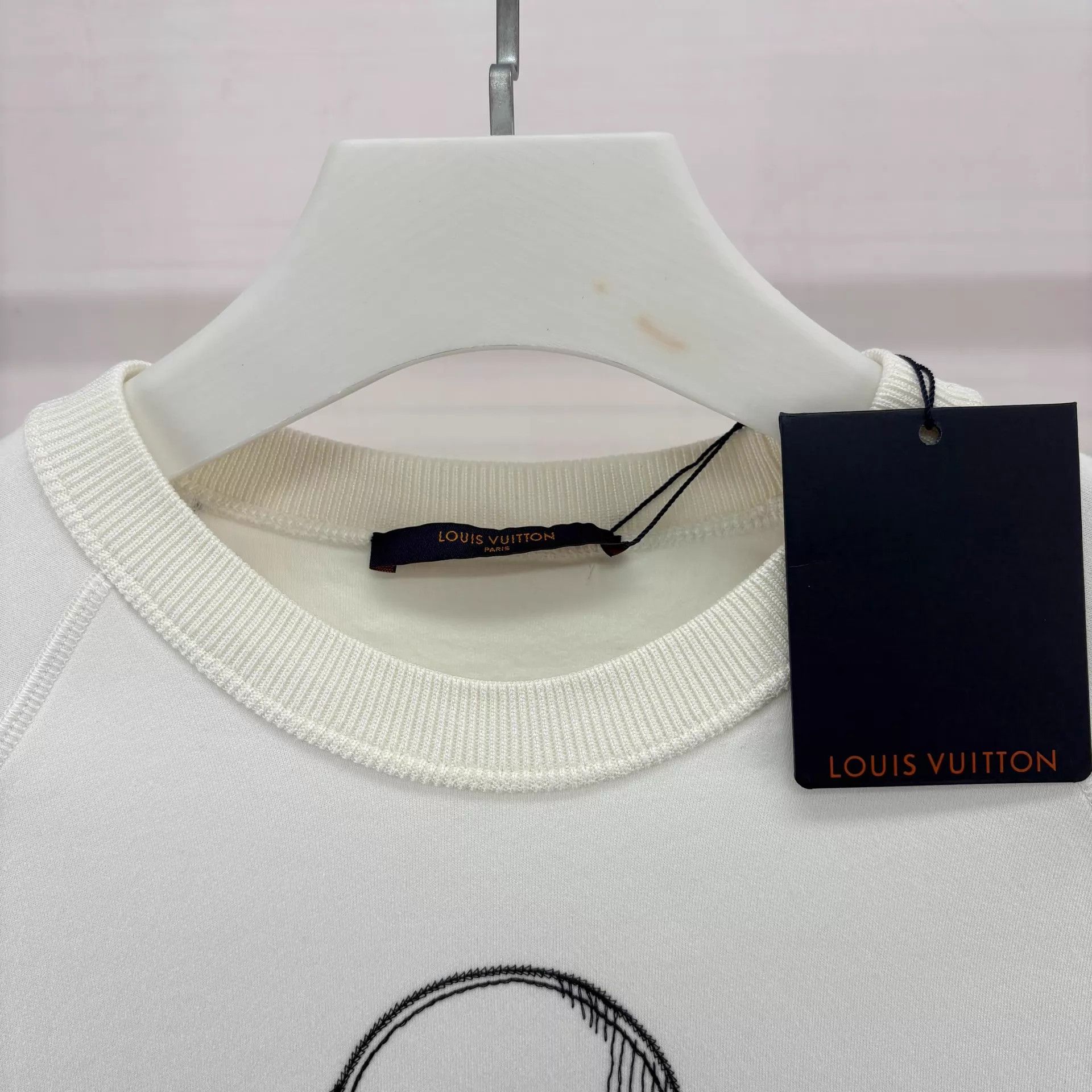 Louis Vuitton Louis Vuitton Vivienne Sunflower White sweat XXL New Size US XXL / EU 58 / 5 - 3 Thumbnail