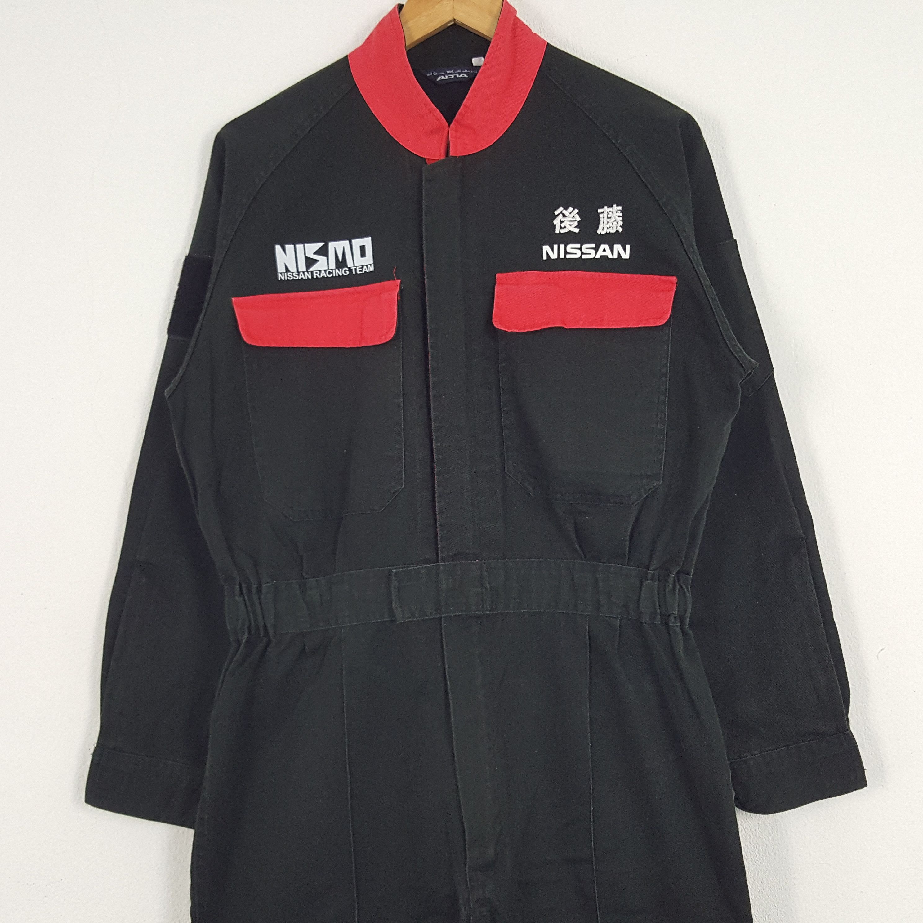 Japanese Brand × Vintage Vintage Nismo Nissan Japanese Racing Team Coverall Jacket Size US M / EU 48-50 / 2 - 5 Thumbnail