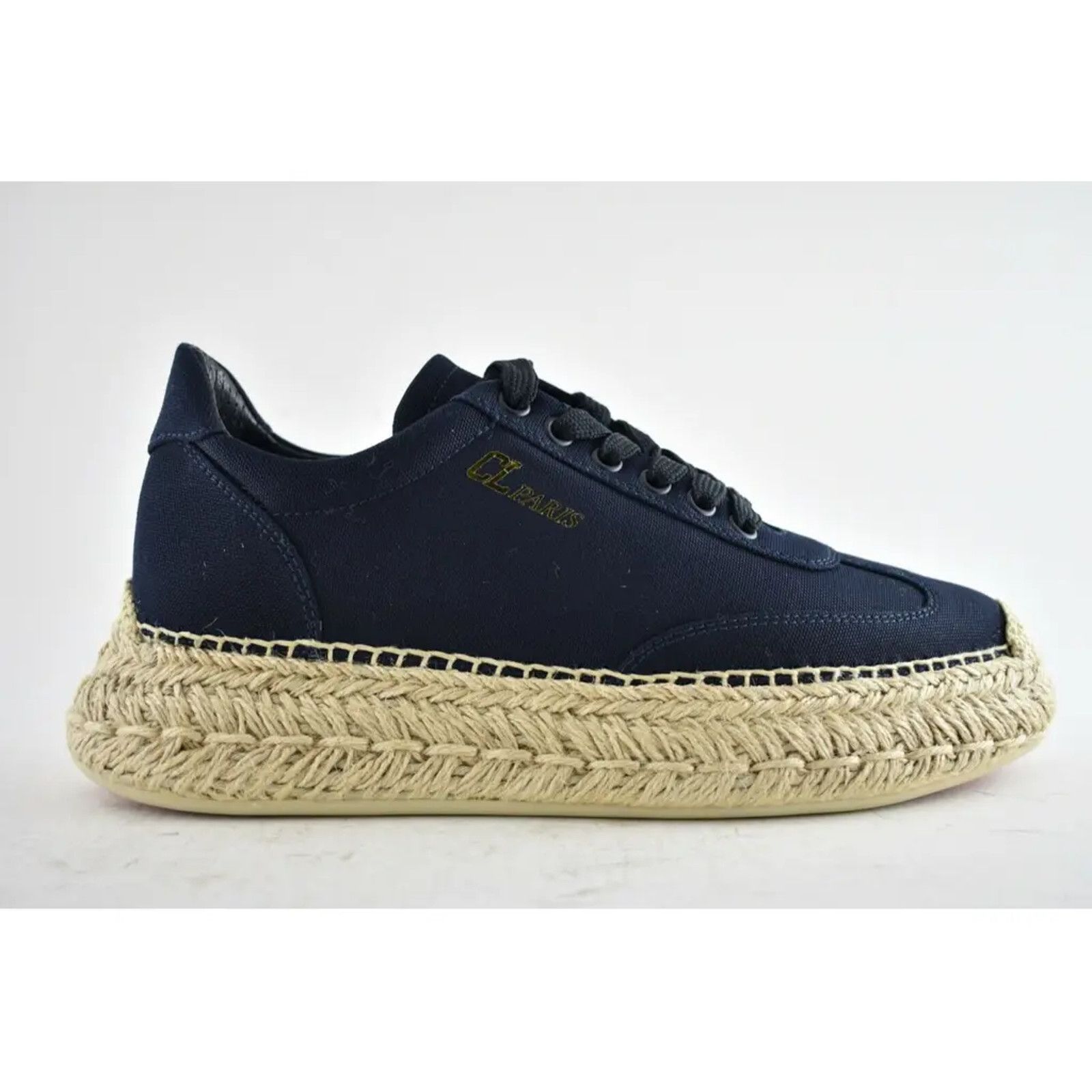 Christian Louboutin Christian Louboutin Flat Blue Platform Espadrille Sneaker 36 Size US 6 / IT 36 - 2 Thumbnail