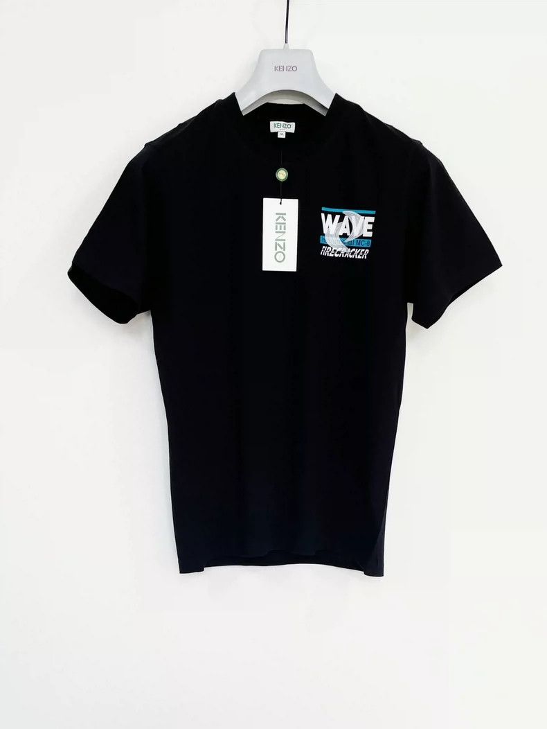 Kenzo KENZO Black cotton men's short sleeve T-shirt Size US M / EU 48-50 / 2 - 1 Thumbnail