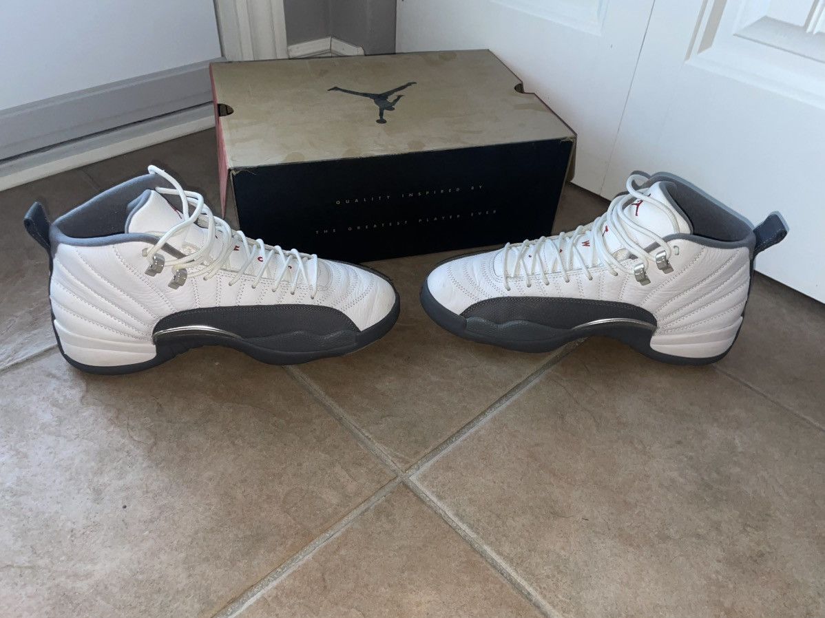 Jordan Brand Air Jordan 12 Retro BG Dark Grey Size US 10.5 / EU 43-44 - 7 Thumbnail