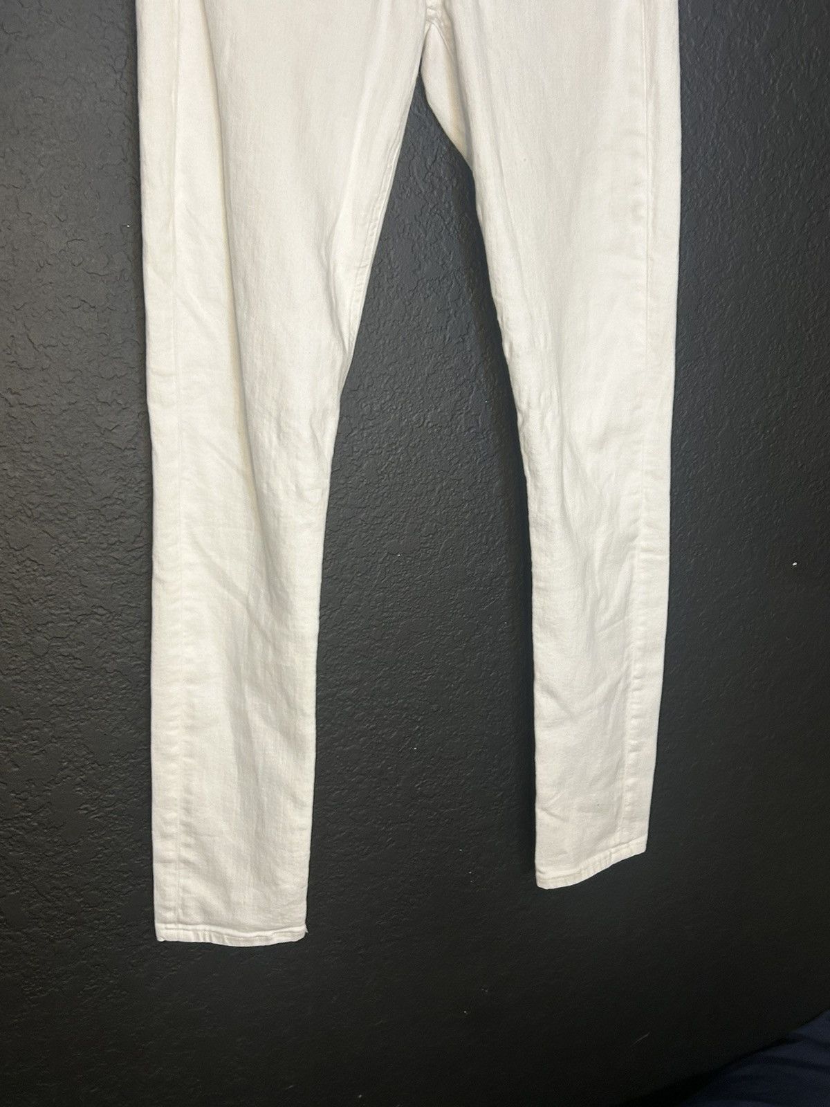 Rag & Bone Rag & Bone White Denim Skinny Jeans Size 27" / US 4 / IT 40 - 3 Thumbnail
