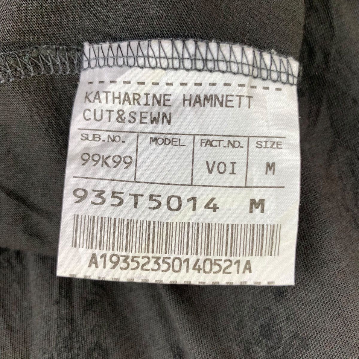 Katharine Hamnett London KATHARINE HAMNETT LONDON Cut & Sew Flowers Tee Shirt Size M / US 6-8 / IT 42-44 - 6 Thumbnail