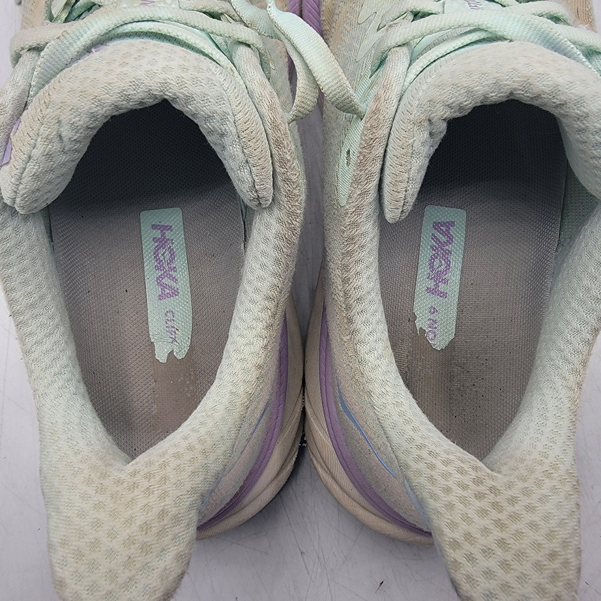 Hoka Hoka Clifton 9 Womens 9 B Sunlit Ocean Lilac Mist Athletic S Size US 9 / IT 39 - 5 Thumbnail