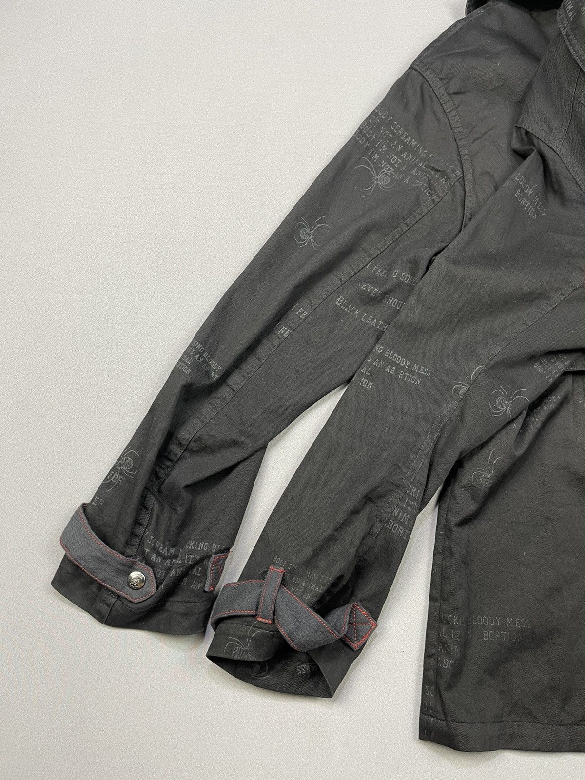 If Six Was Nine H. Anarchyism H. NAOTO Full Spider Punk Jackets Size US S / EU 44-46 / 1 - 12 Thumbnail