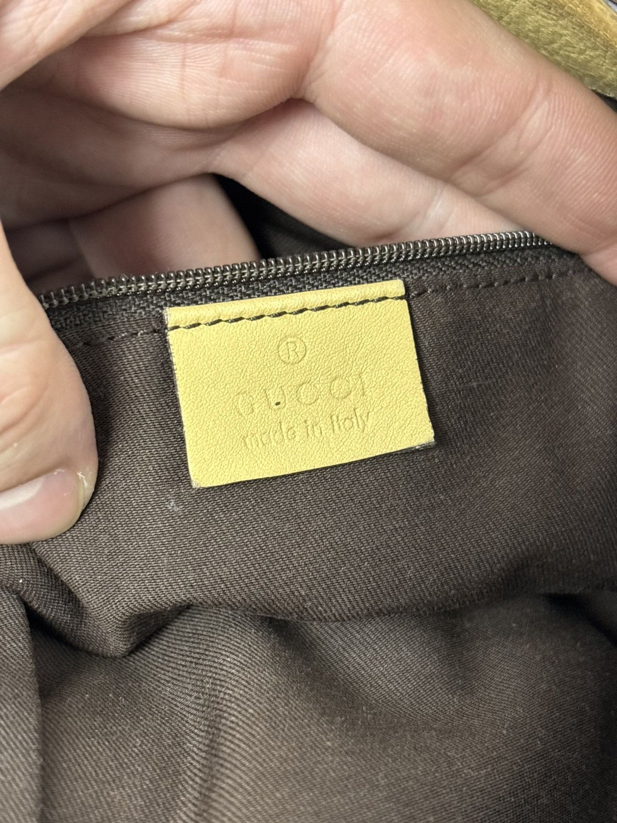 Gucci GUCCI GG Canvas Tote Bag Beige Gold Auth th540 Golden boston Size ONE SIZE - 16 Thumbnail